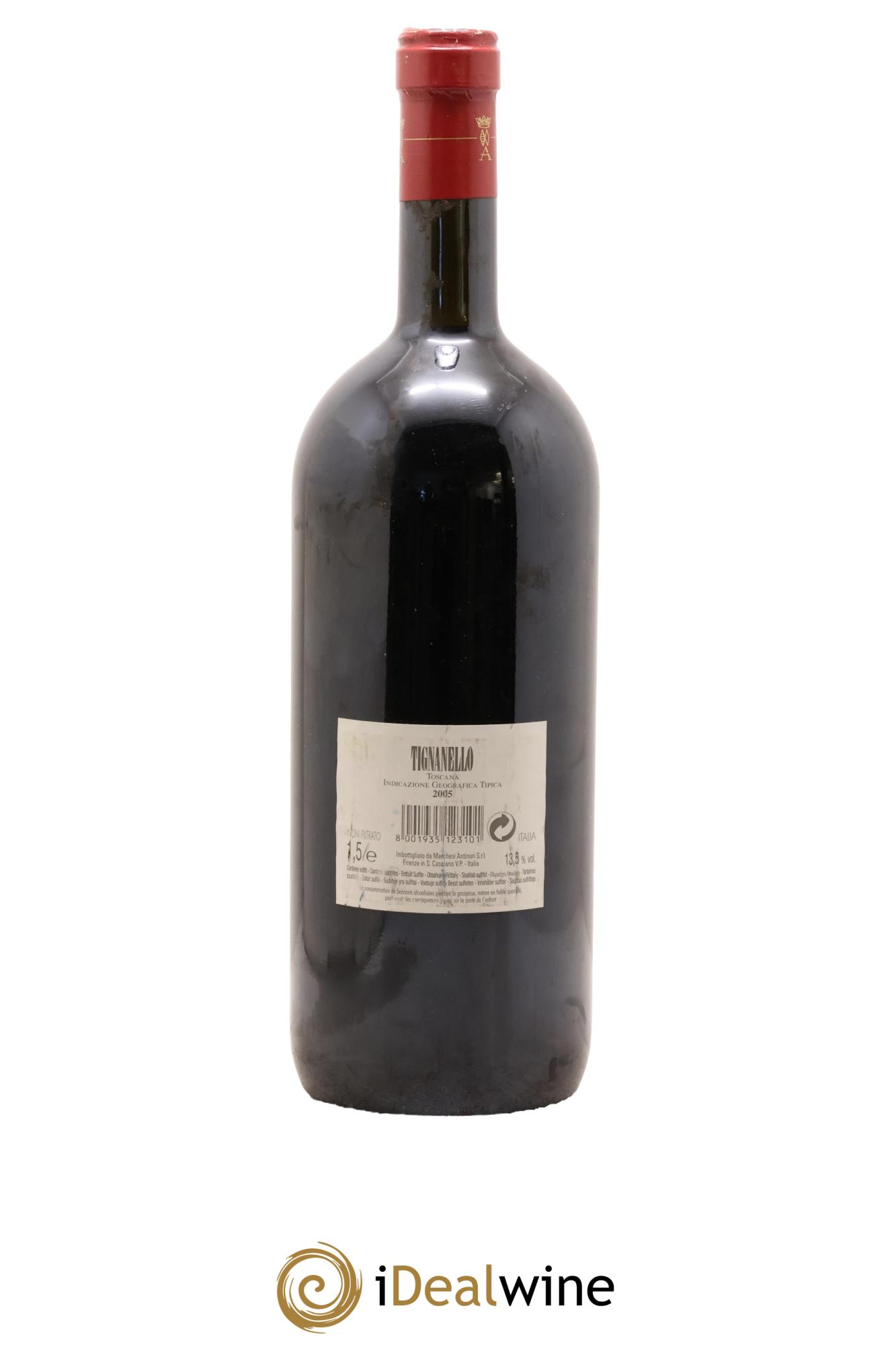 Toscana IGT Tignanello Tenuta Tignanello - Marchesi Antinori 2005 - Lotto di 1 magnum - 1