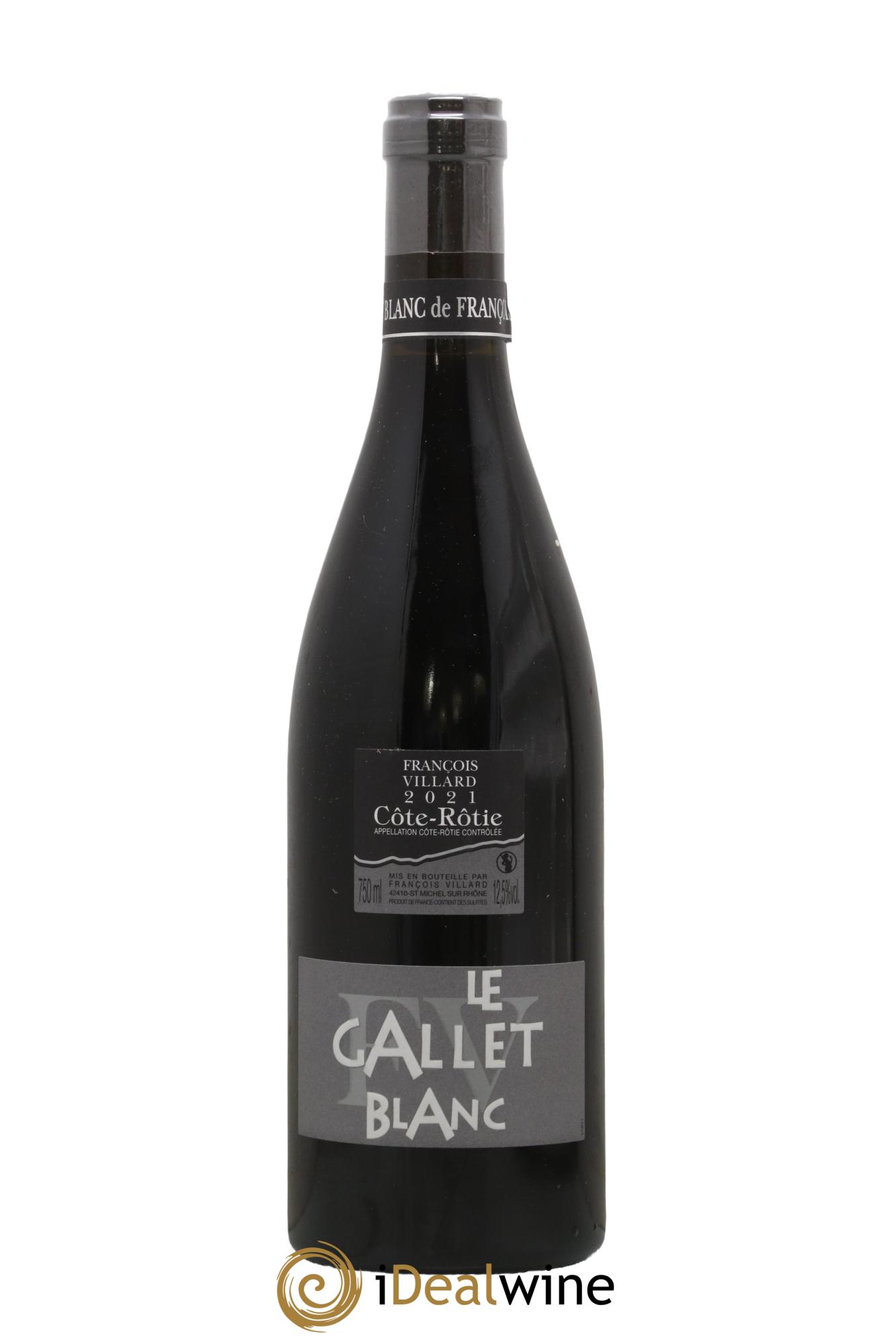 Côte-Rôtie Le Gallet Blanc François Villard 2021 - Posten von 1 Flasche - 0