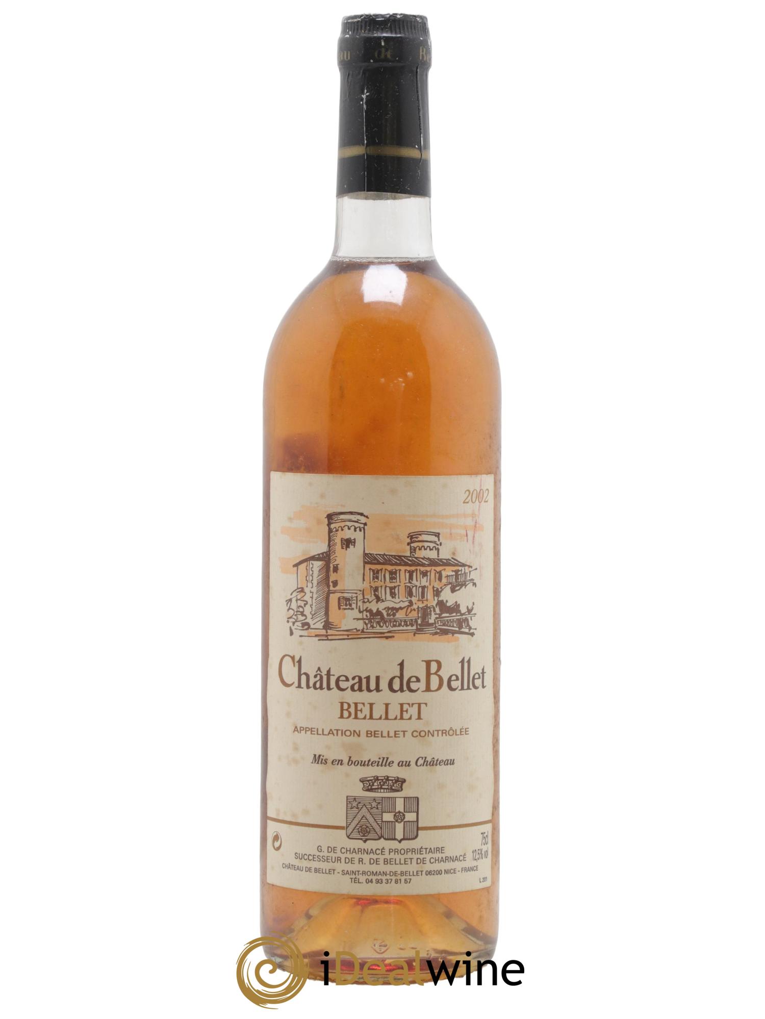 Bellet Château de Bellet 2002 - Lot de 1 bouteille - 0