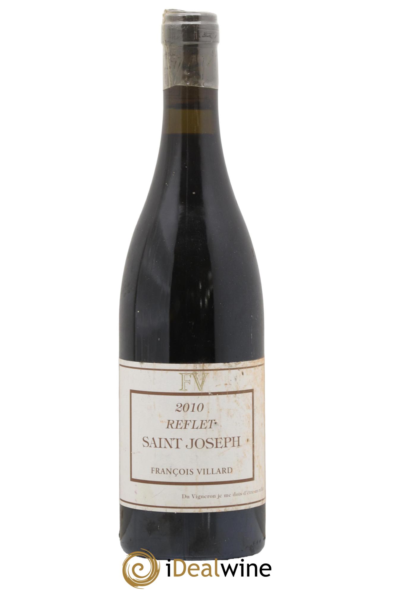 Saint-Joseph Reflet François Villard 2010 - Lot de 1 bouteille - 0