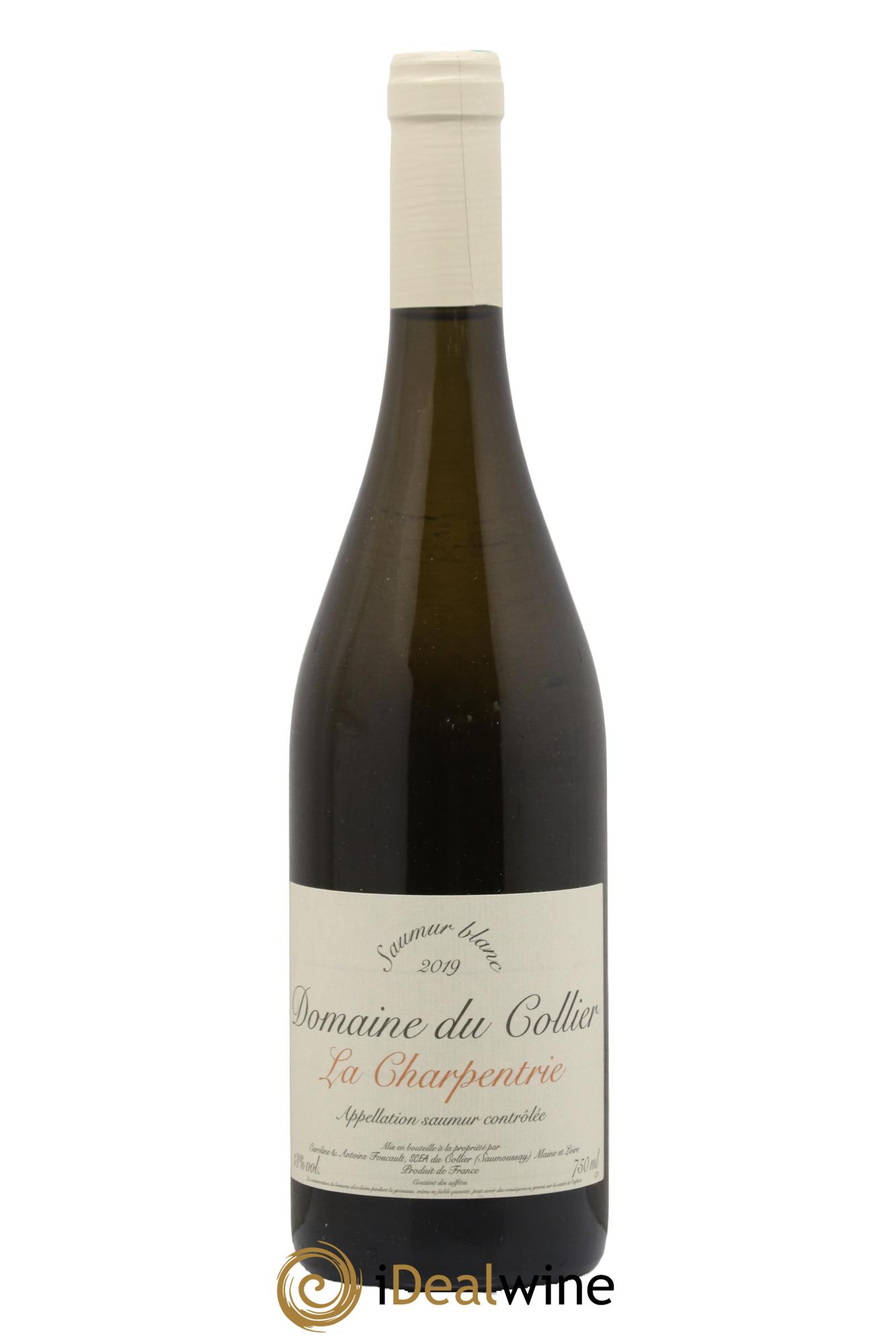 Saumur La Charpentrie Domaine du Collier 2019 - Lot de 1 bouteille - 0