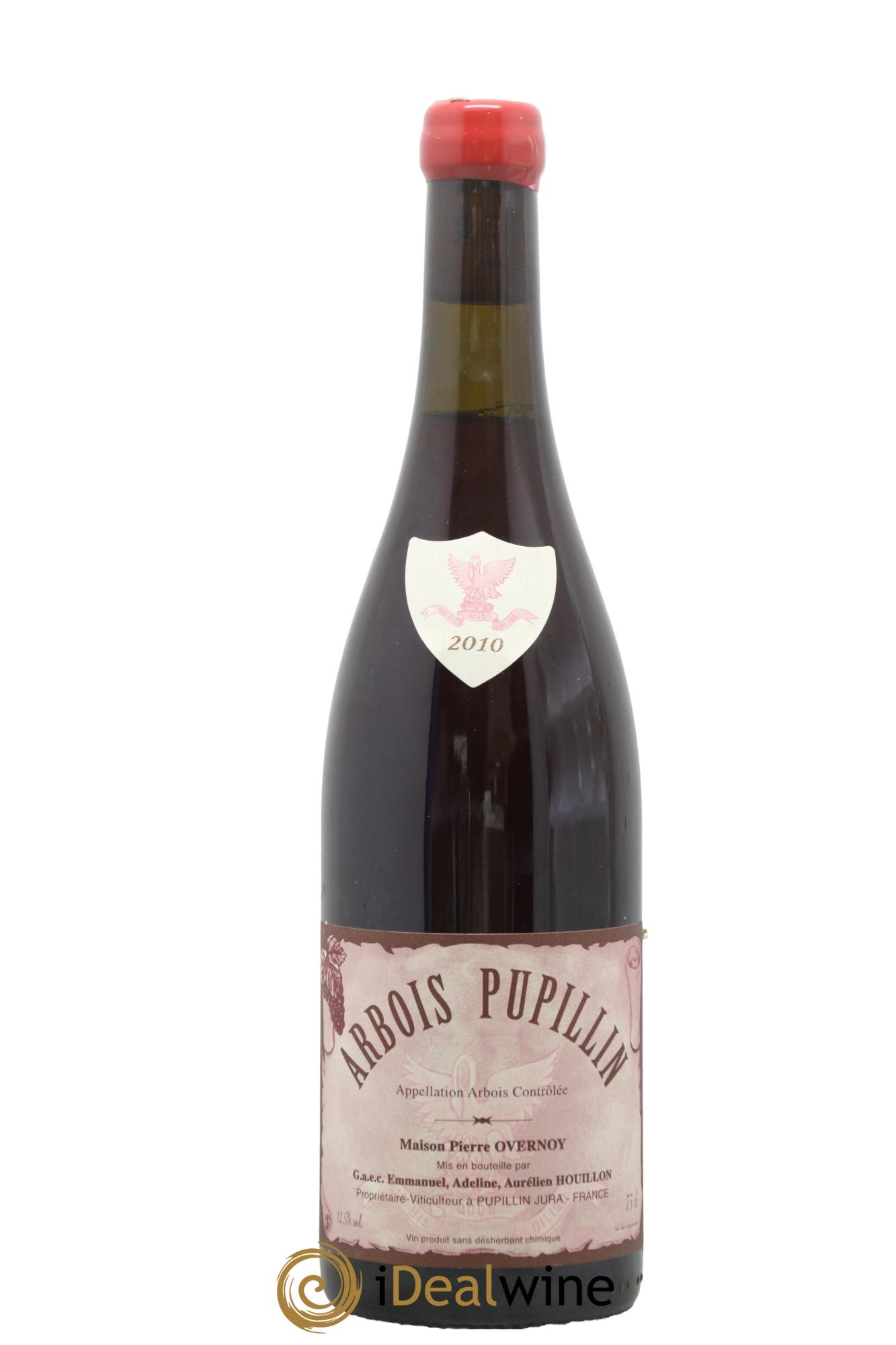 Arbois-Pupillin Poulsard (cire rouge) Overnoy-Houillon (Domaine) 2010 - Lot de 1 bouteille - 0
