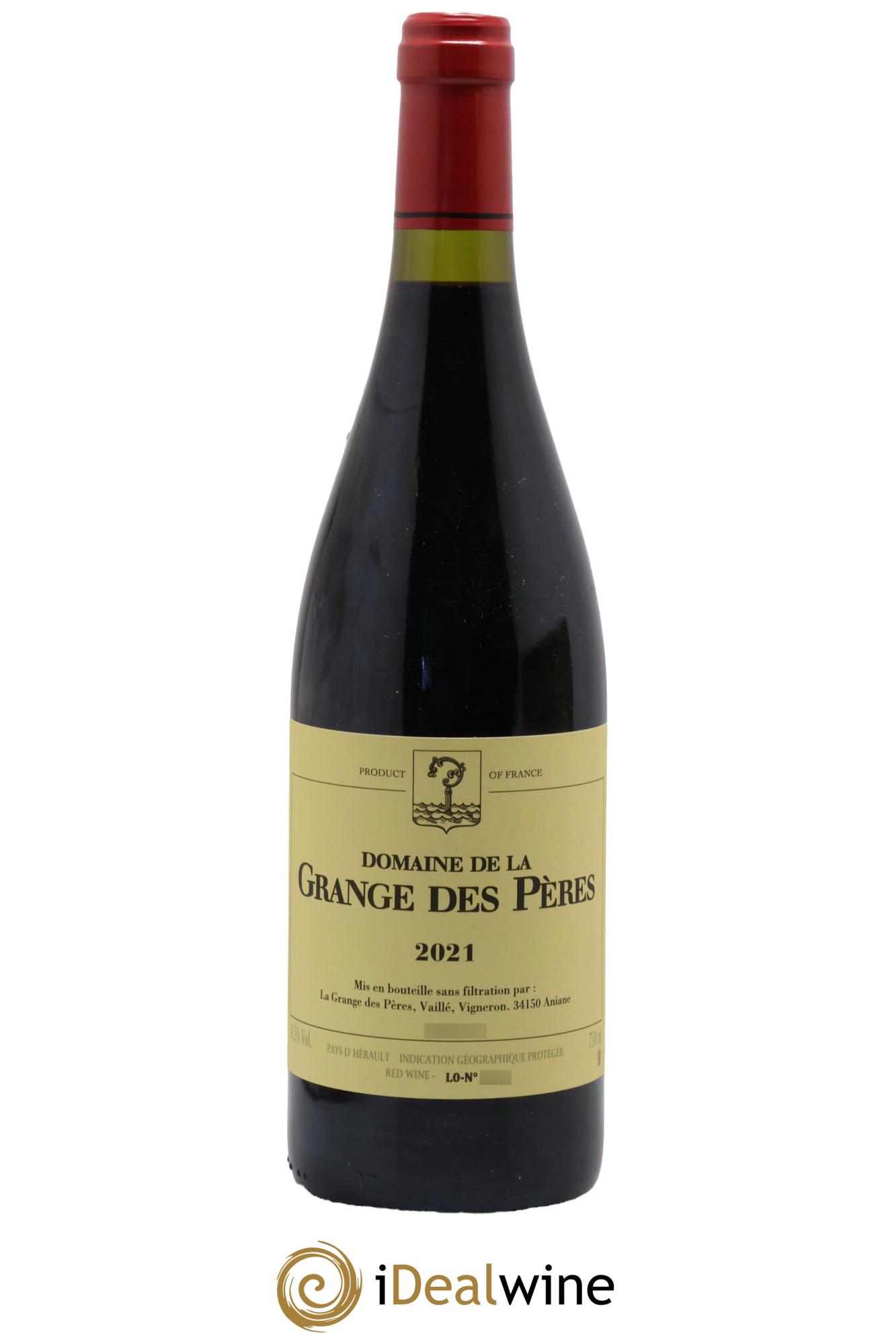 IGP Pays d'Hérault Grange des Pères Laurent Vaillé 2021 - Posten von 1 Flasche - 0