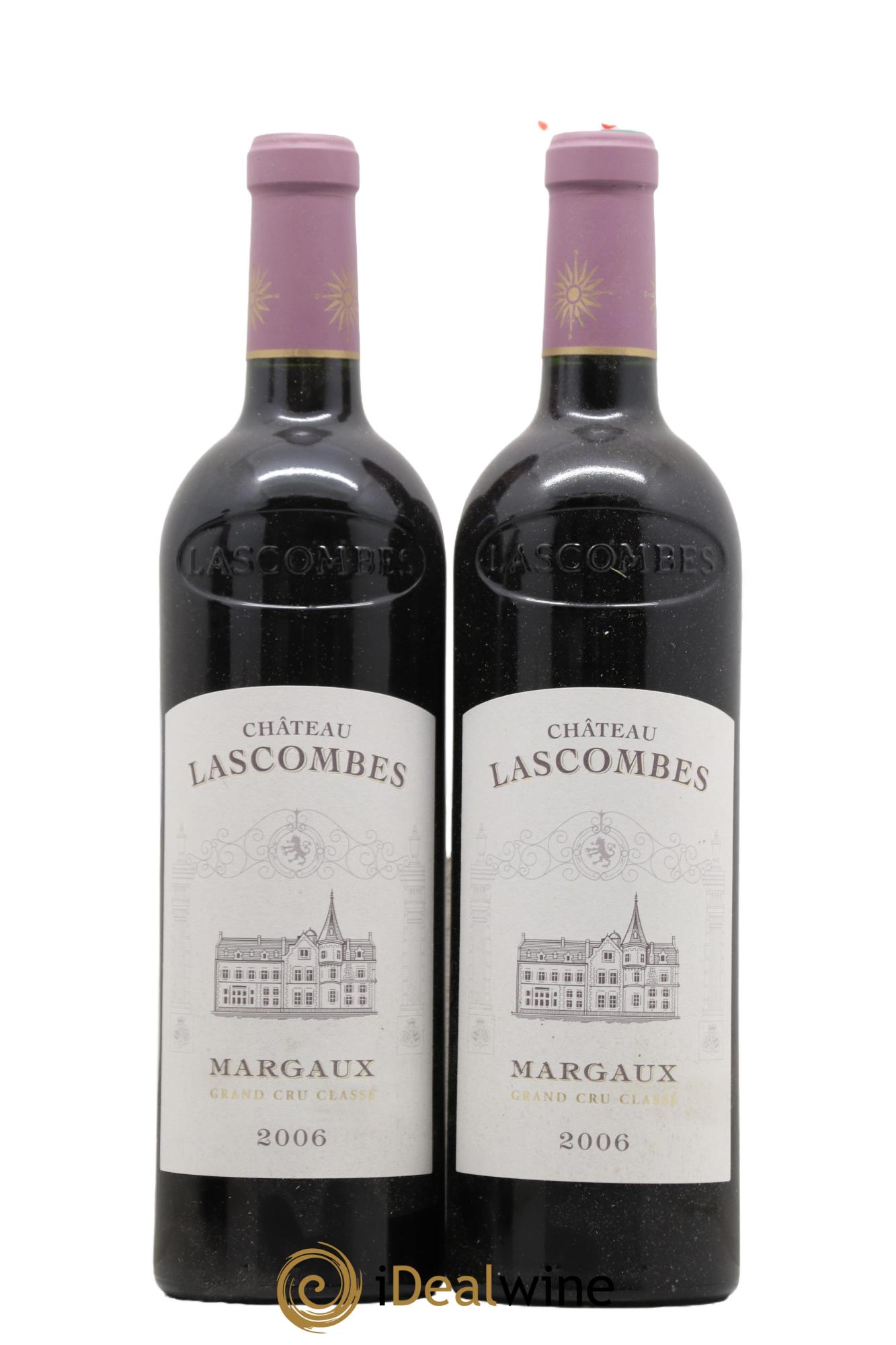 Château Lascombes 2ème Grand Cru Classé 2006 - Lot de 2 bouteilles - 0