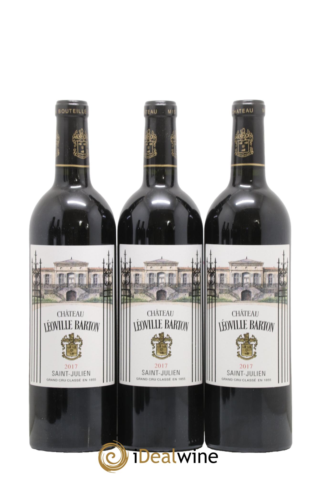 Château Léoville Barton 2ème Grand Cru Classé  2017 - Lotto di 6 bottiglie - 1