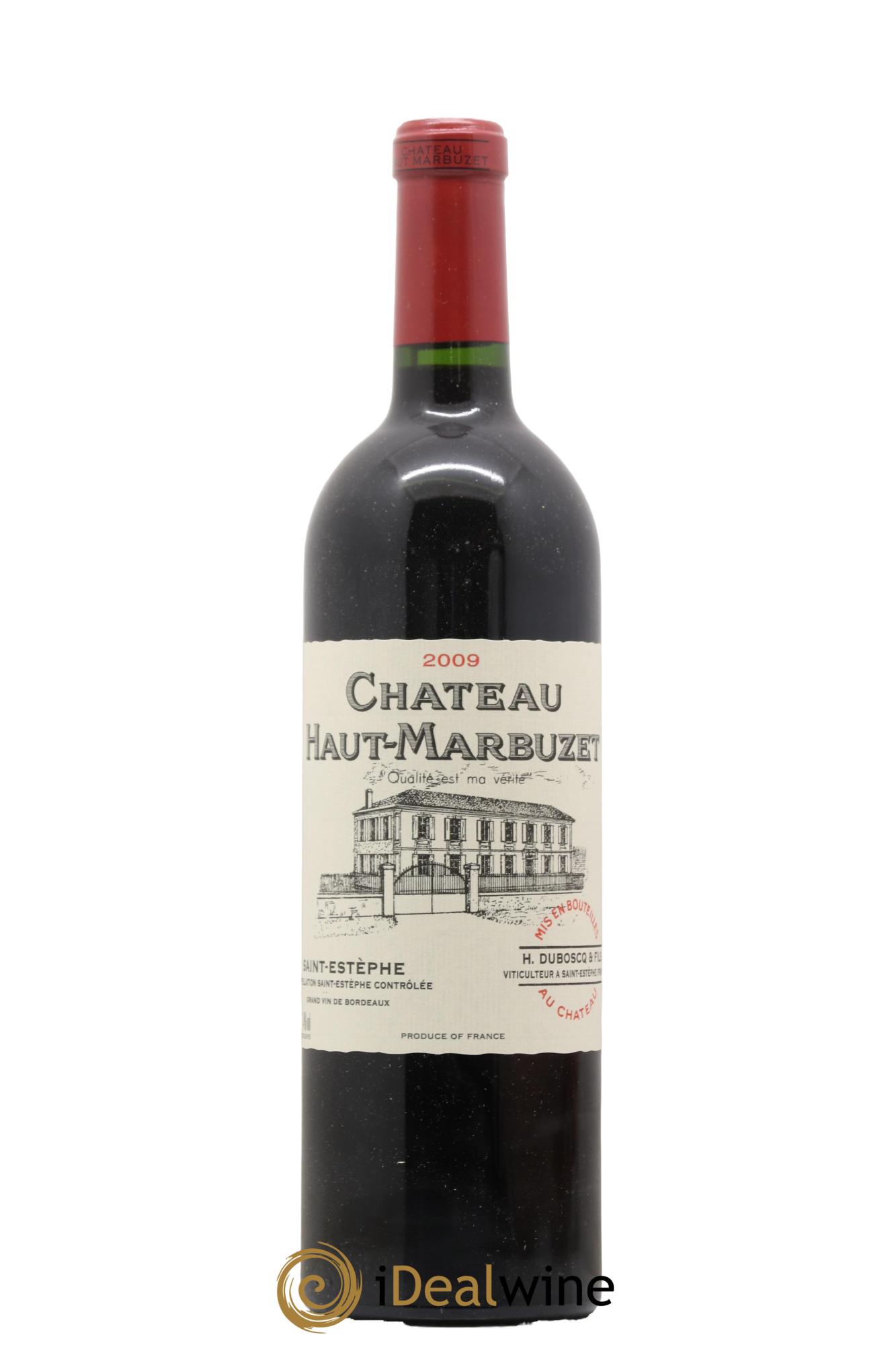 Château Haut Marbuzet  2009 - Lot de 1 bouteille - 0
