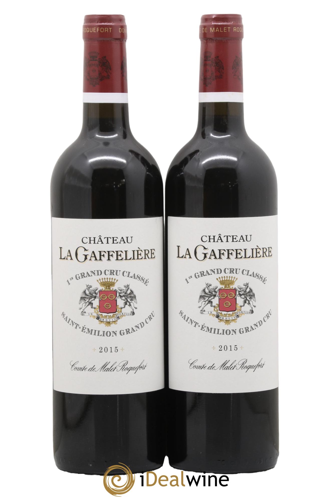Château la Gaffelière 1er Grand Cru Classé B 2015 - Lot de 2 bouteilles - 0