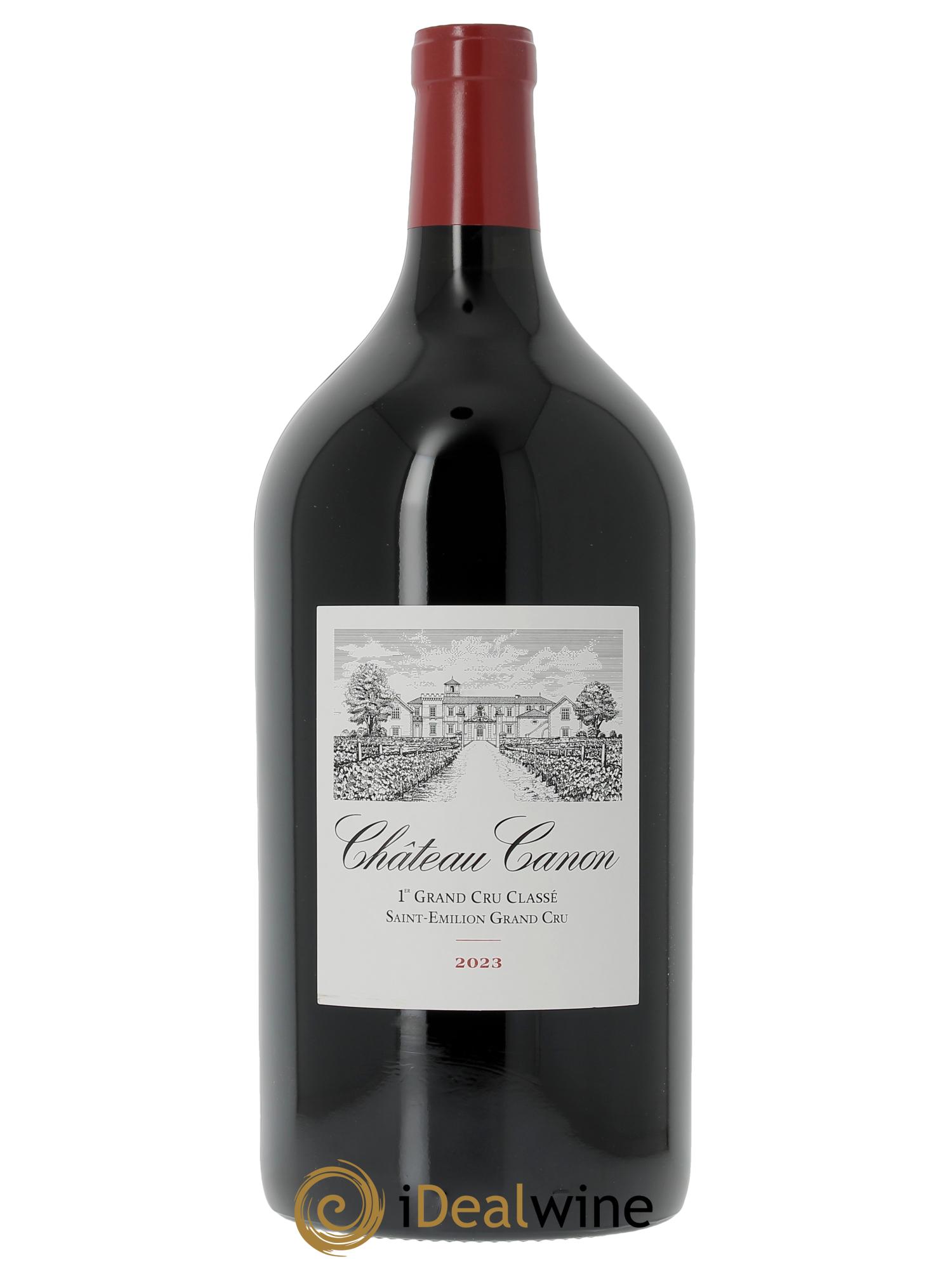 Château Canon 1er Grand Cru Classé B 2023 - Lot de 1 double magnum - 0