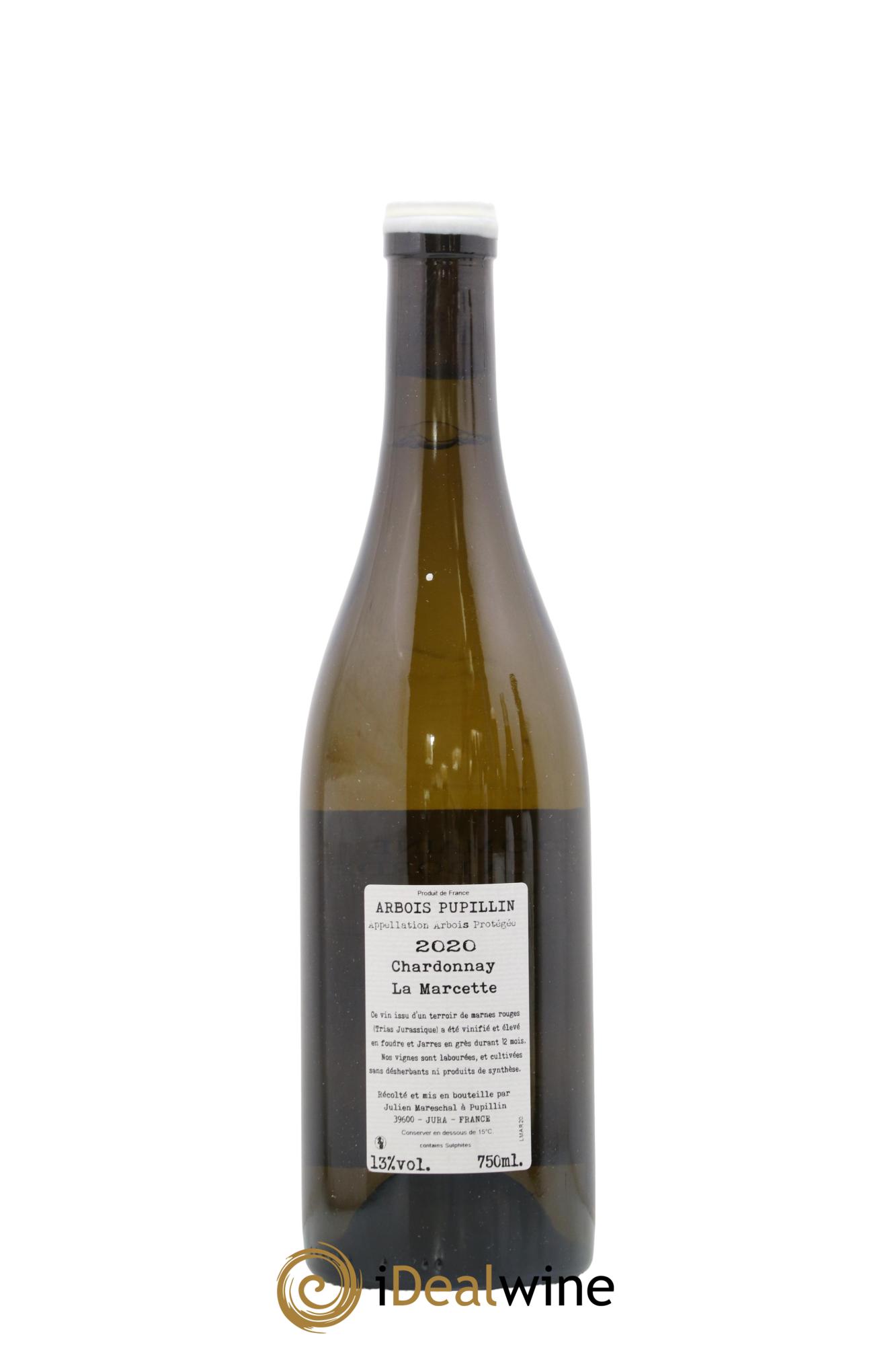 Arbois-Pupillin La Marcette Domaine de la Borde 2020 - Lot of 1 bottle - 1