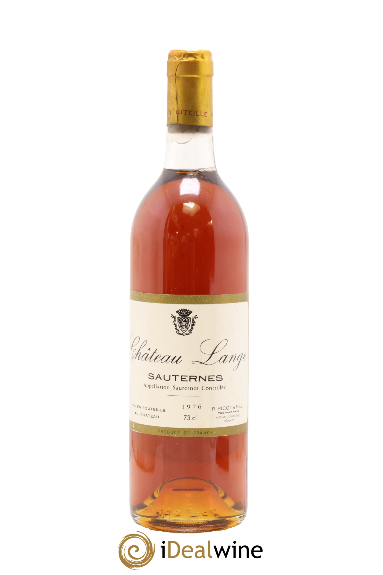 Sauternes Château Lange 1976 - Lot de 1 bouteille - 0