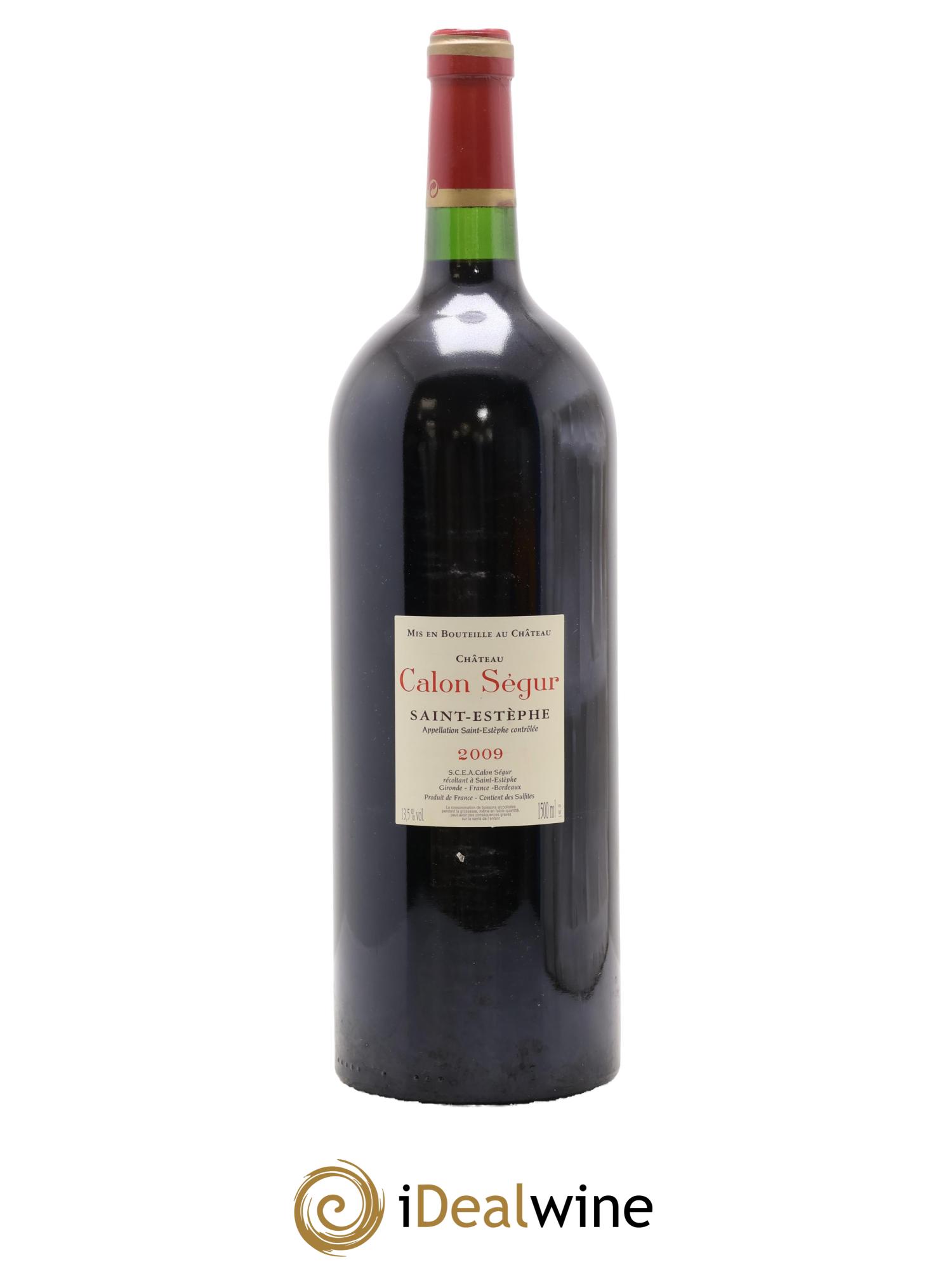 Château Calon Ségur 3ème Grand Cru Classé 2009 - Lot de 1 magnum - 1