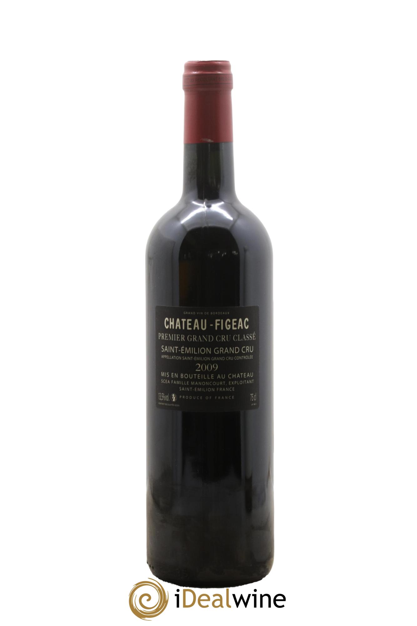 Château Figeac 1er Grand Cru Classé A 2009 - Posten von 1 Flasche - 1