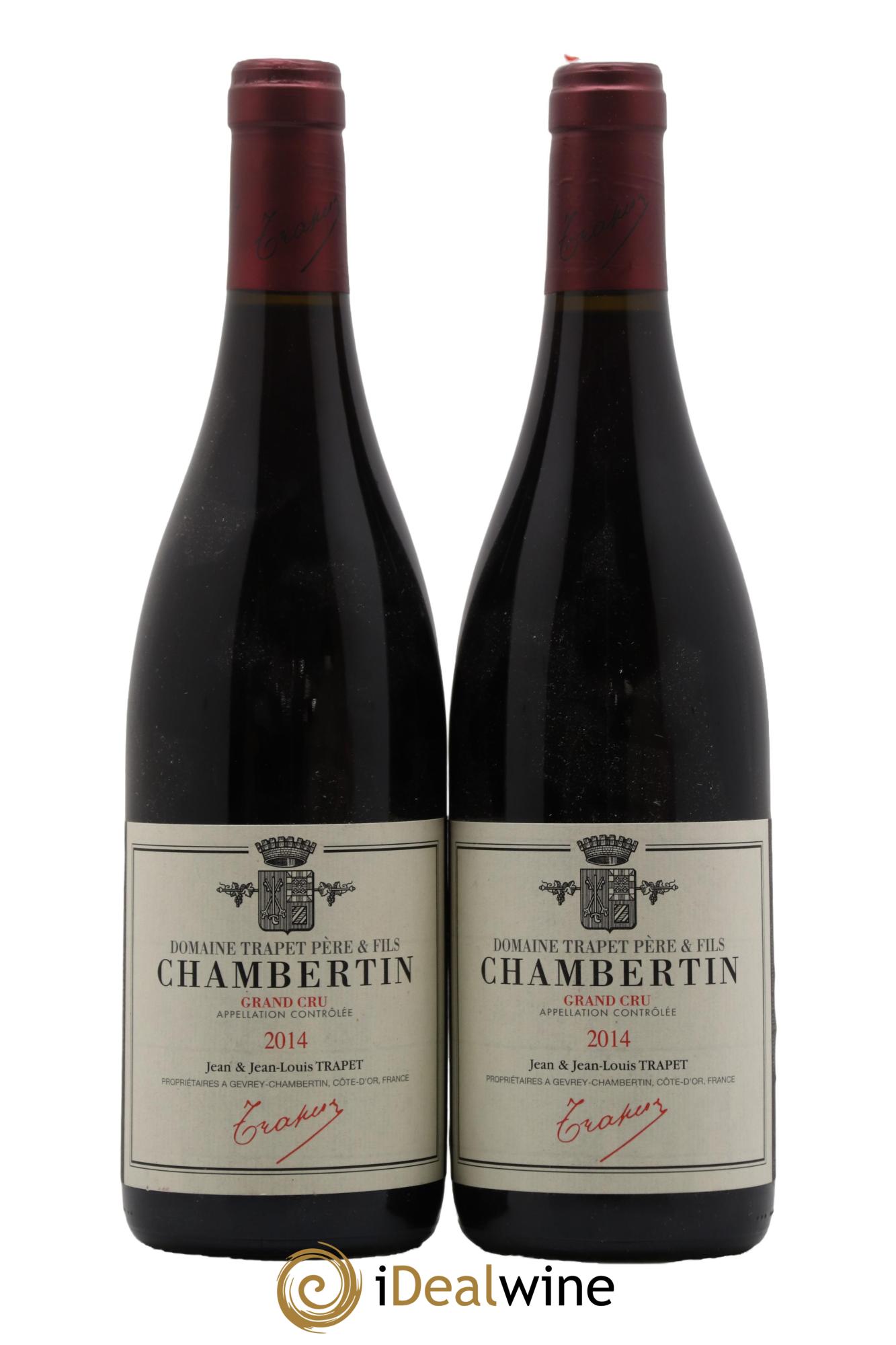 Chambertin Grand Cru Domaine Trapet 2014 - Lot of 2 bottles - 0