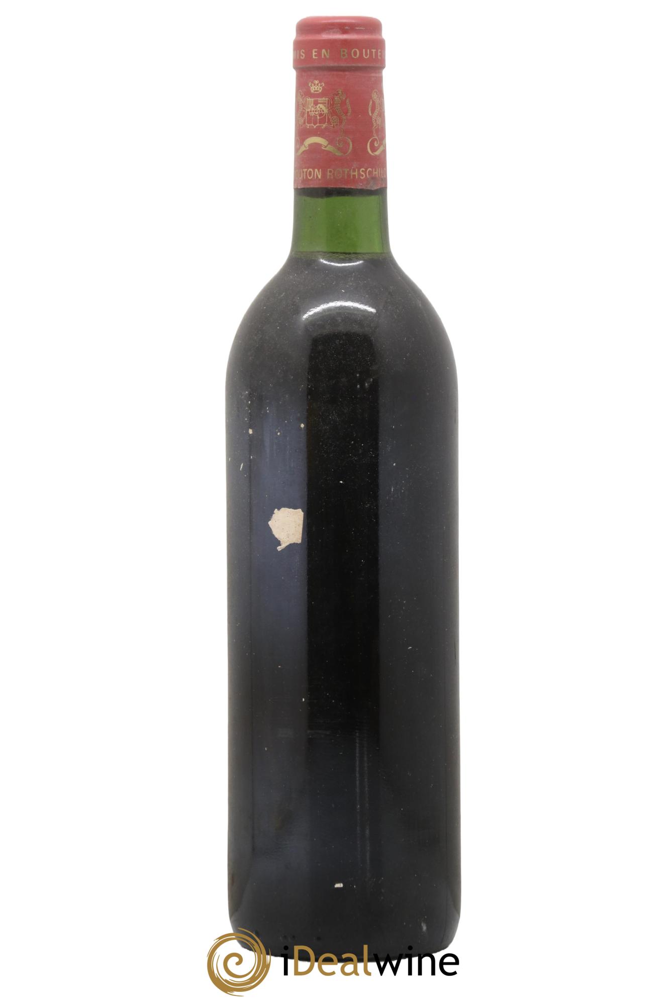 Château Mouton Rothschild 1er Grand Cru Classé 1982 - Lot de 1 bouteille - 1
