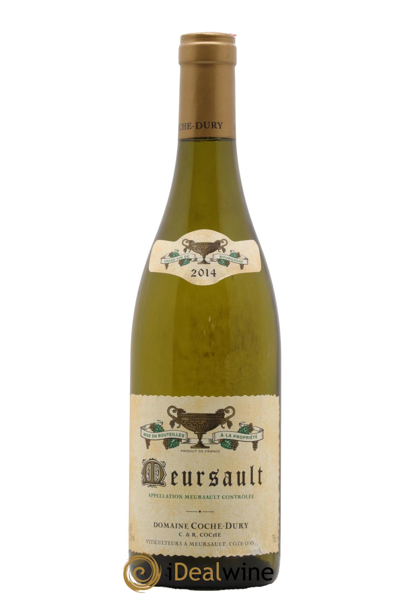 Meursault Coche Dury (Domaine) 2014 - Lot de 1 bouteille - 0
