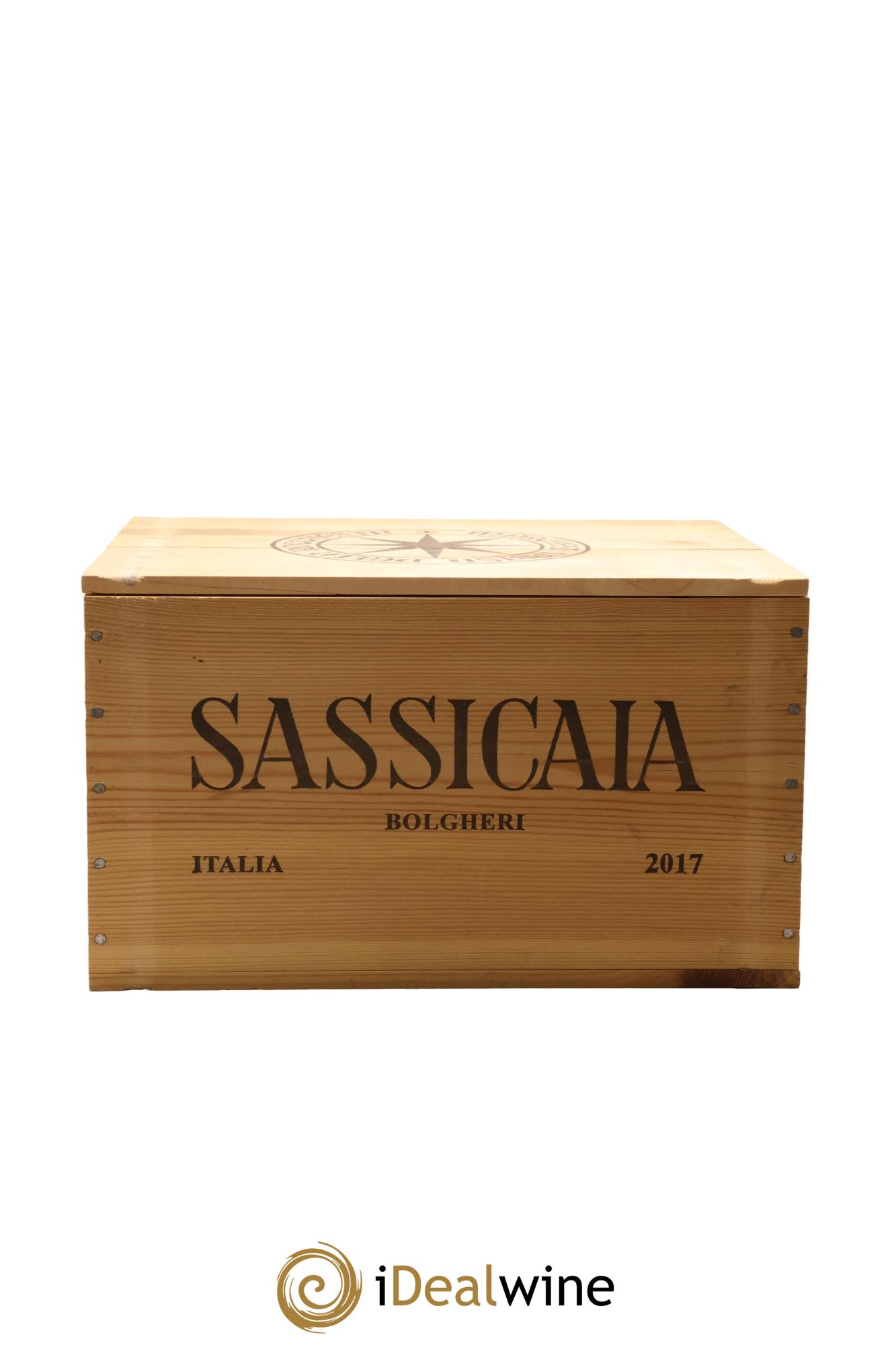 Bolgheri DOC Sassicaia Tenuta San Guido 2017 - Lotto di 6 bottiglie - 6