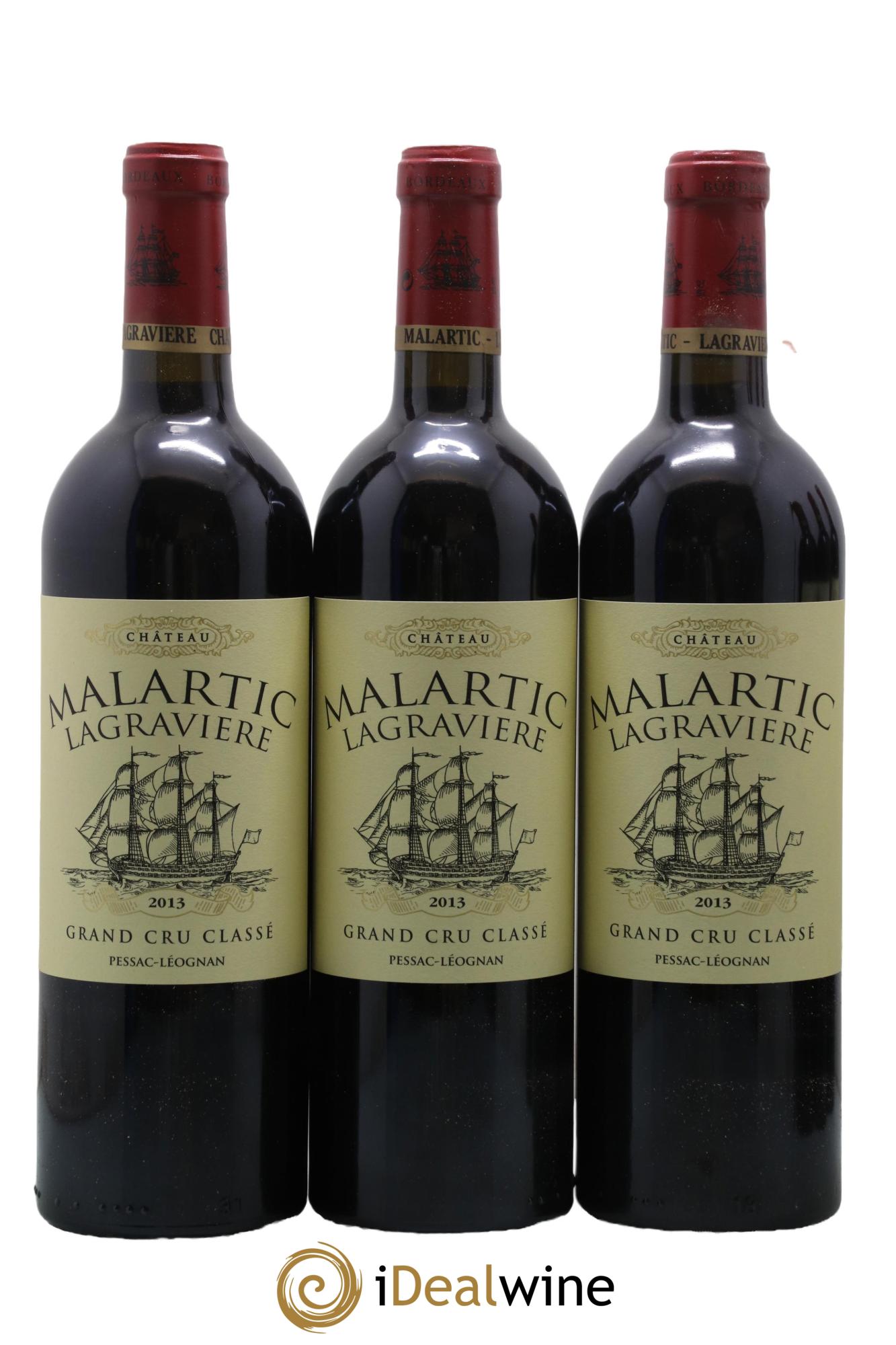 Château Malartic-Lagravière Cru Classé de Graves 2013 - Lotto di 12 bottiglie - 4