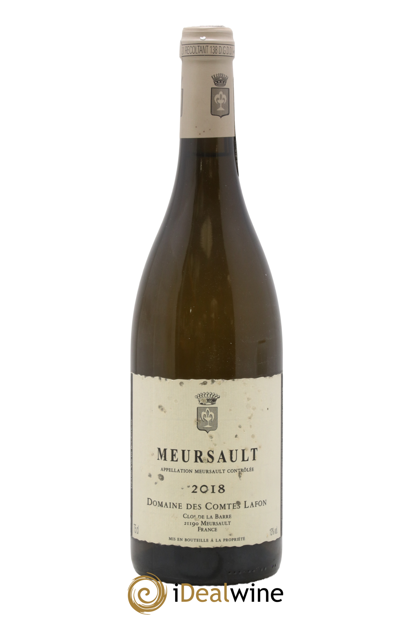 Meursault Comtes Lafon (Domaine des) 2018 - Lot de 1 bouteille - 0