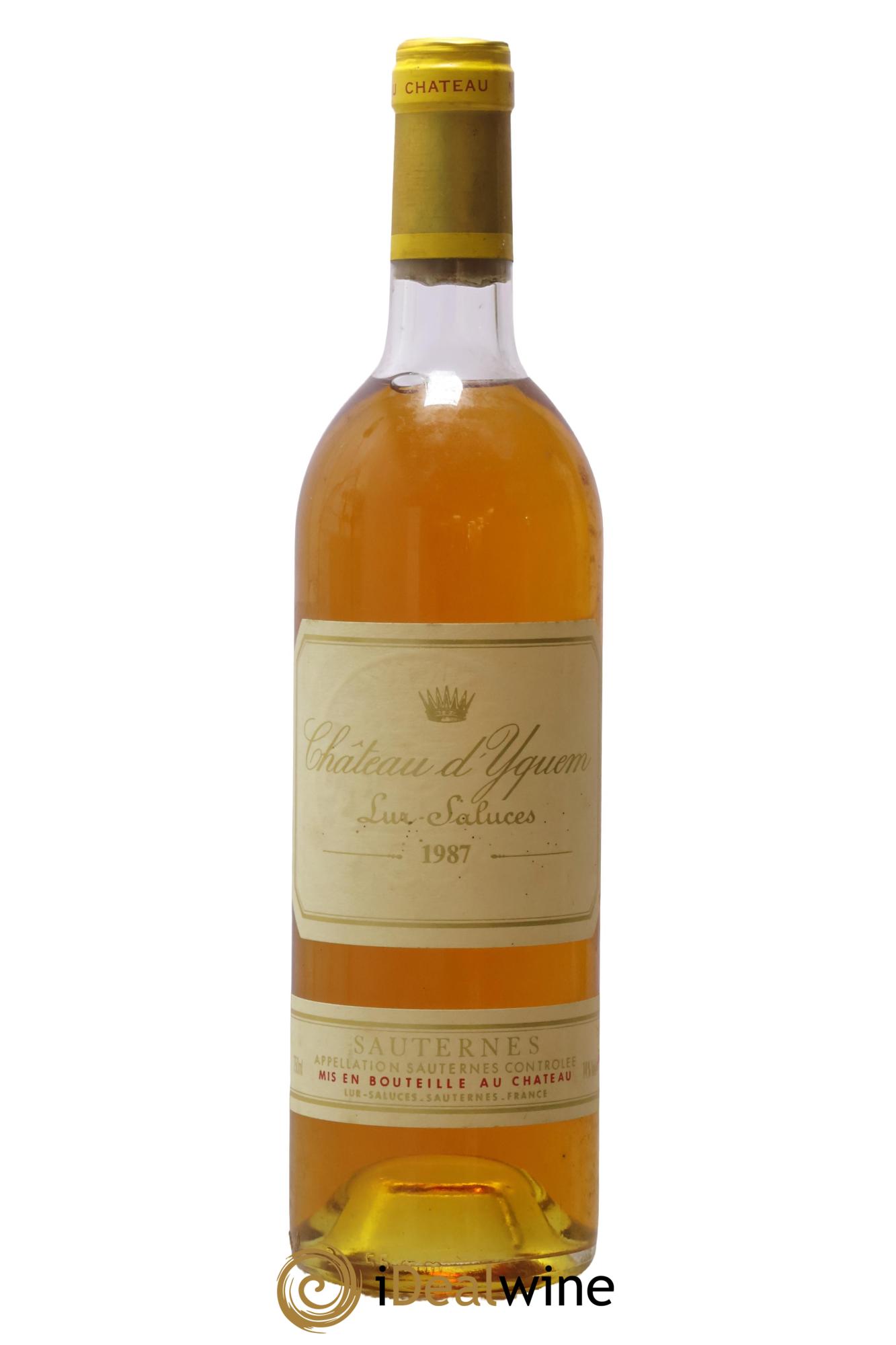 Château d' Yquem 1er Cru Classé Supérieur 1987 - Lot de 1 bouteille - 0