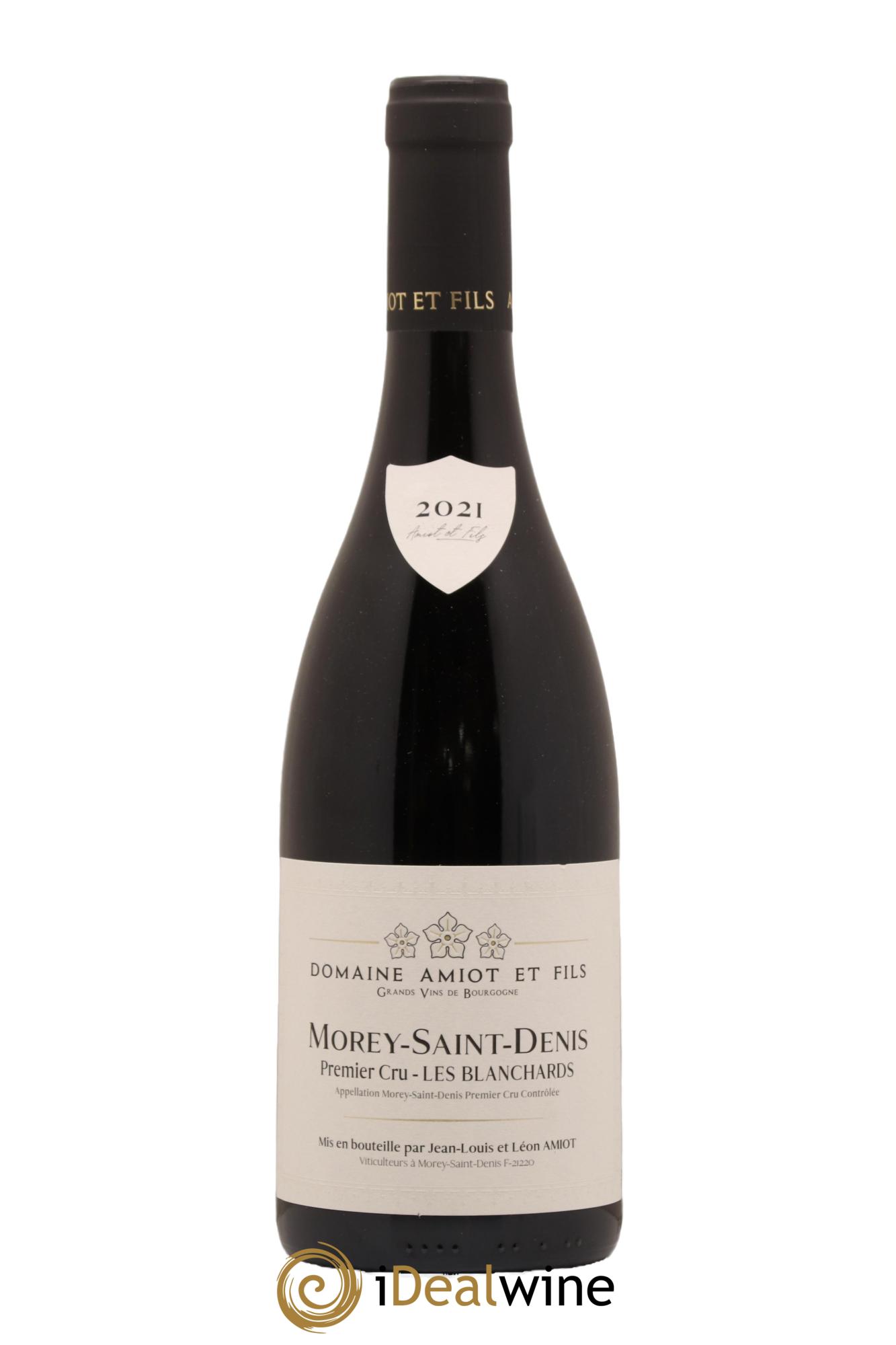 Morey-Saint-Denis 1er Cru Les Blanchards Domaine Amiot Pere Et Fils 2021 - Lot de 1 bouteille - 0