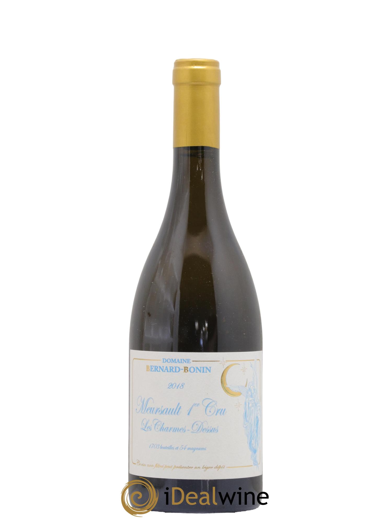 Meursault 1er Cru Les Charmes Dessus Bernard Bonin 2018 - Lot de 1 bouteille - 0