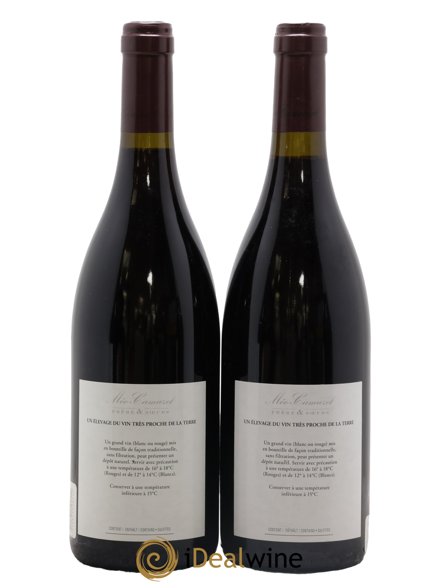 Chambolle-Musigny 1er Cru Les Feusselottes Méo-Camuzet (Frère & Soeurs) 2015 - Lot de 2 bouteilles - 1