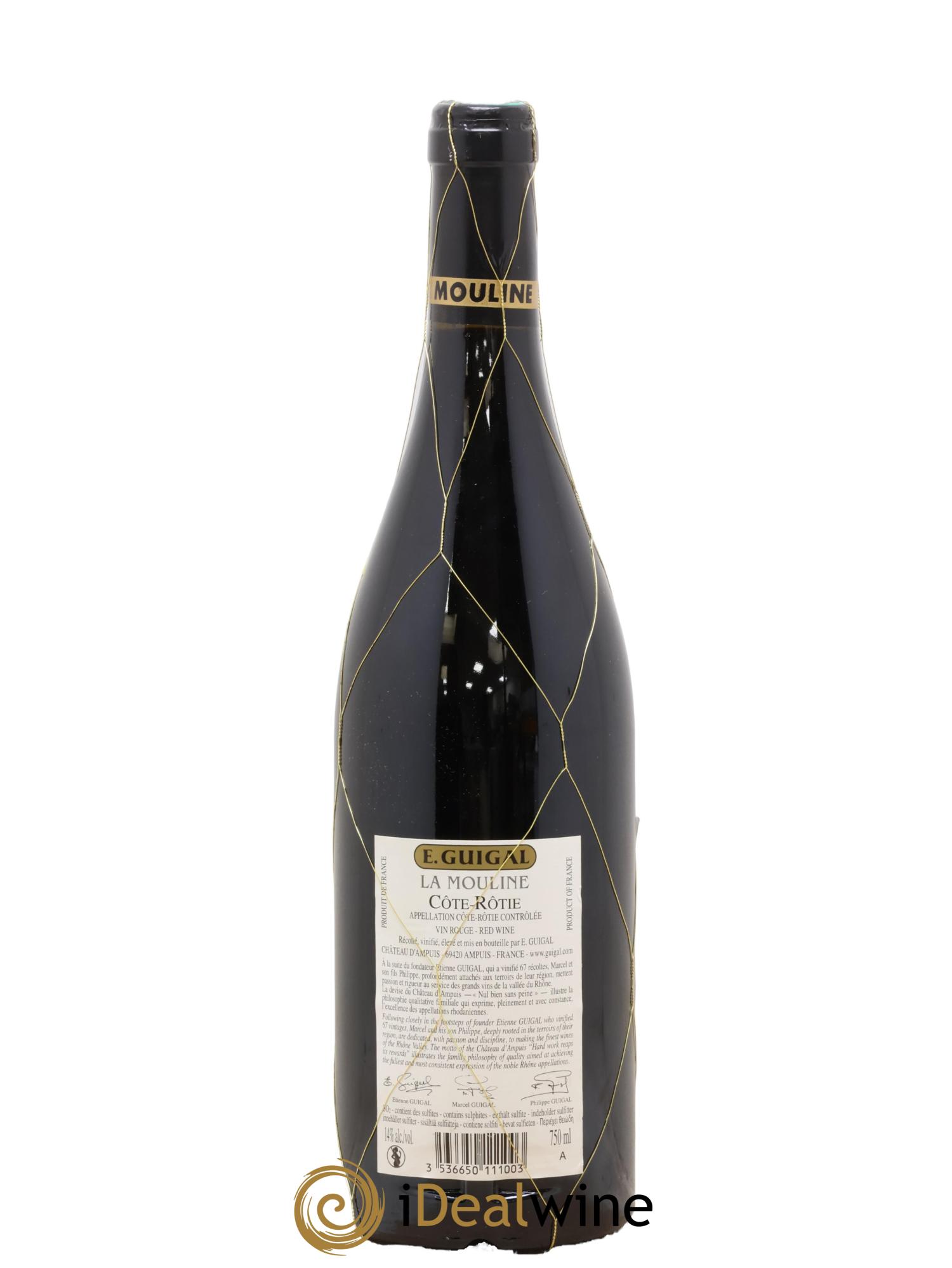 Côte-Rôtie La Mouline Guigal 2015 - Lot de 1 bouteille - 1