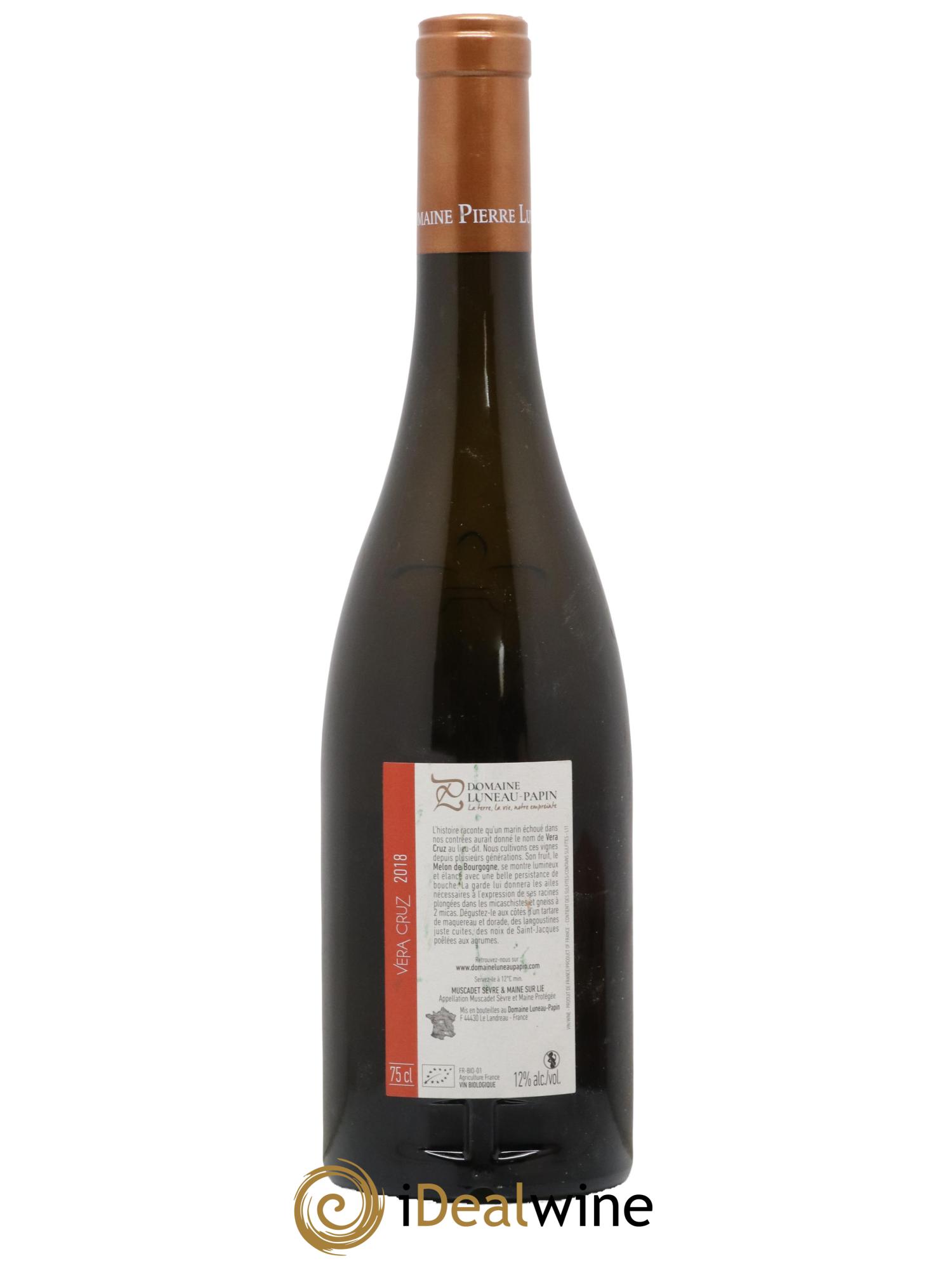 Muscadet-Sèvre-et-Maine Vera Cruz Luneau-Papin 2018 - Lot de 1 bouteille - 1