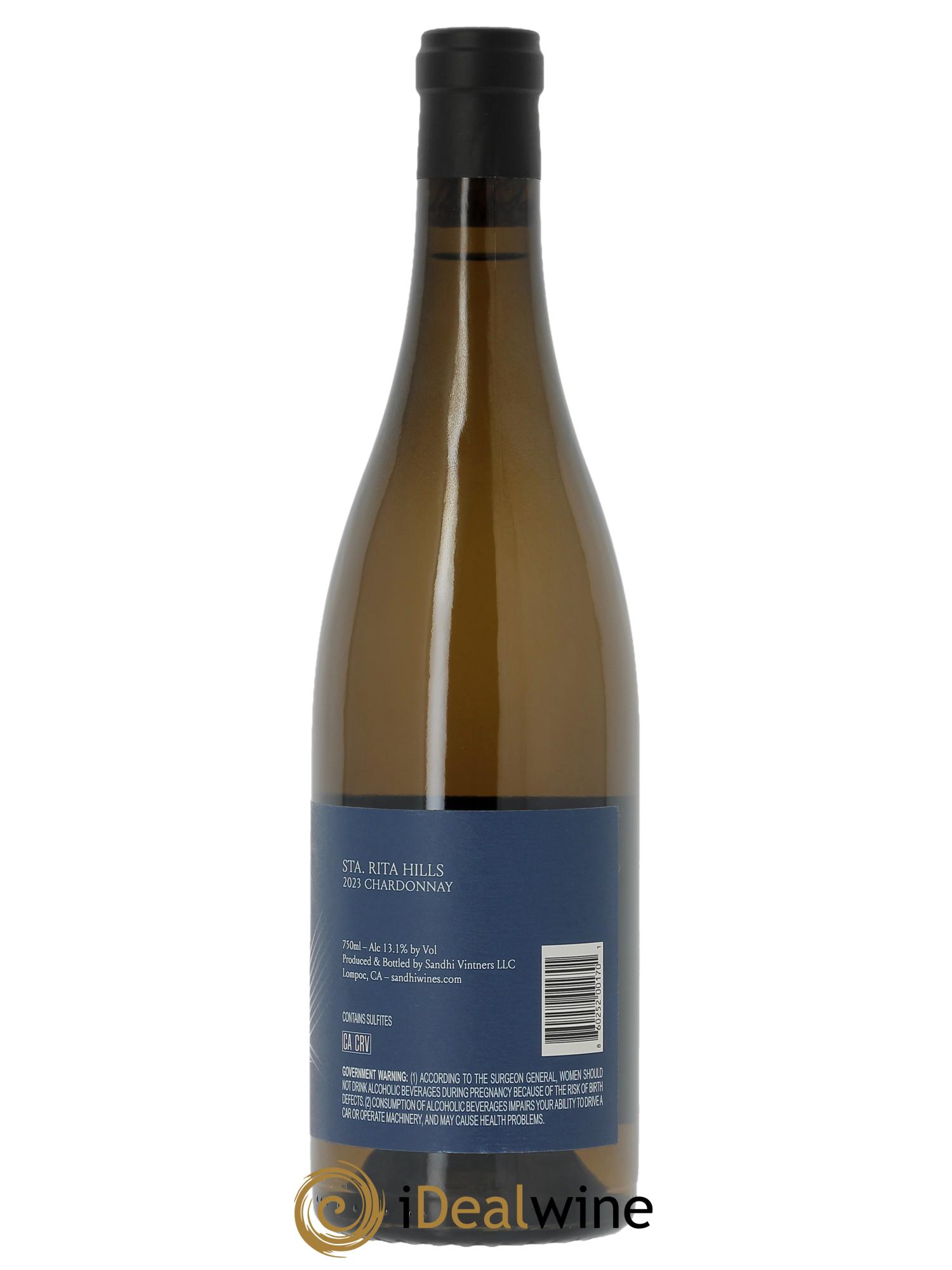 Santa Rita Hills Sandhi Wines - Rajat Parr 2023 - Lot de 1 bouteille - 1