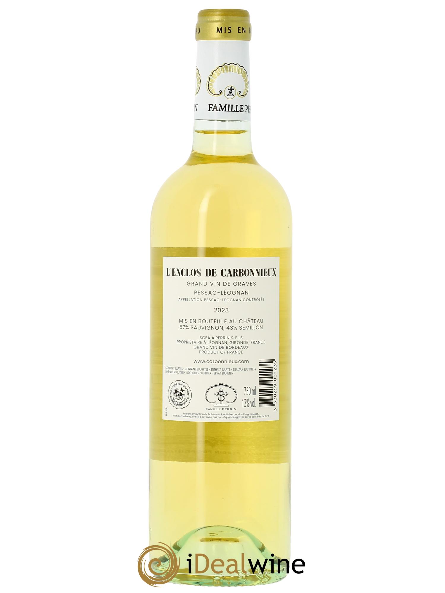 L'Enclos de Carbonnieux 2023 - Posten von 1 Flasche - 1