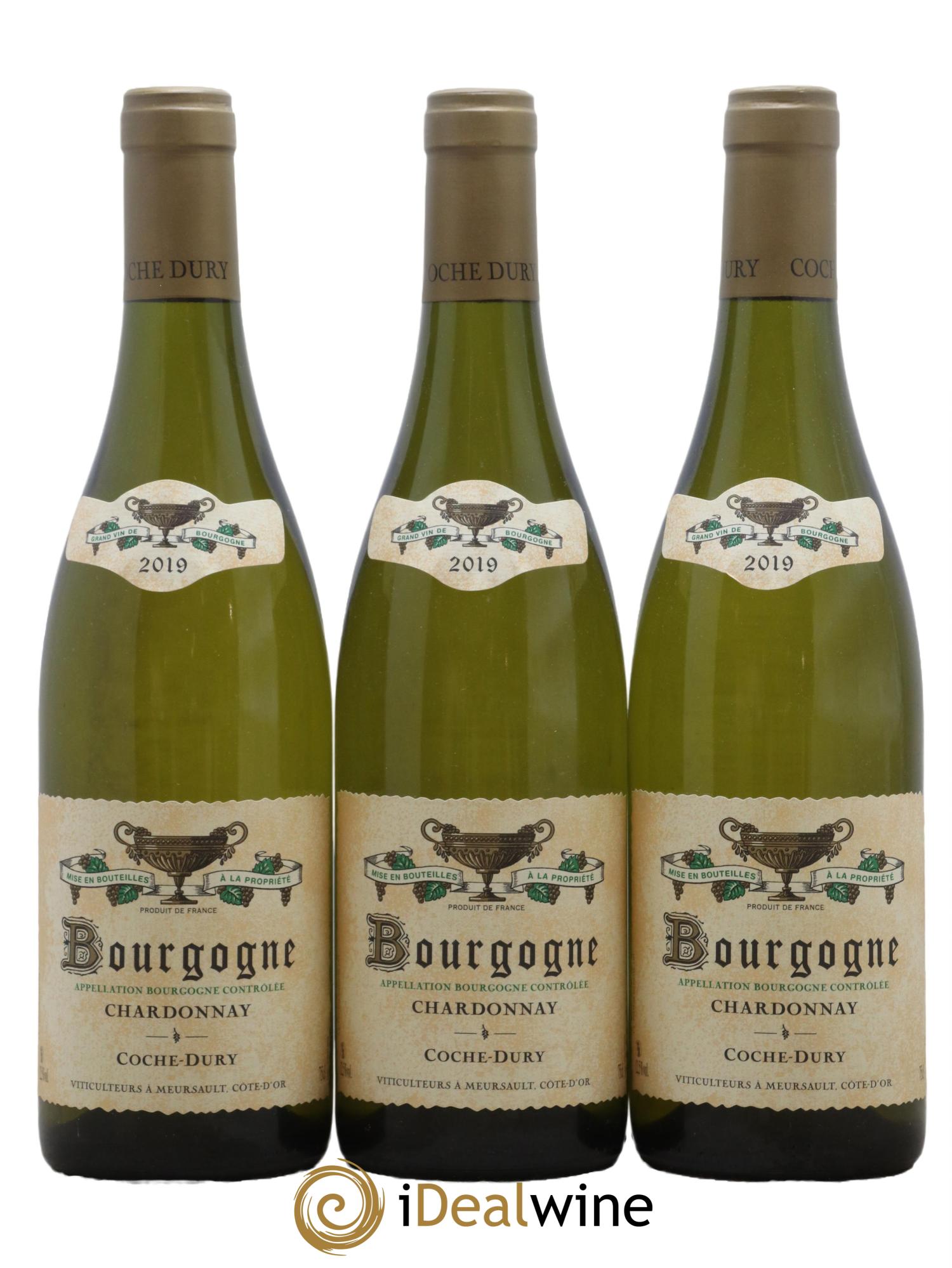 Bourgogne Coche Dury (Domaine) 2019 - Lot de 3 bouteilles - 0