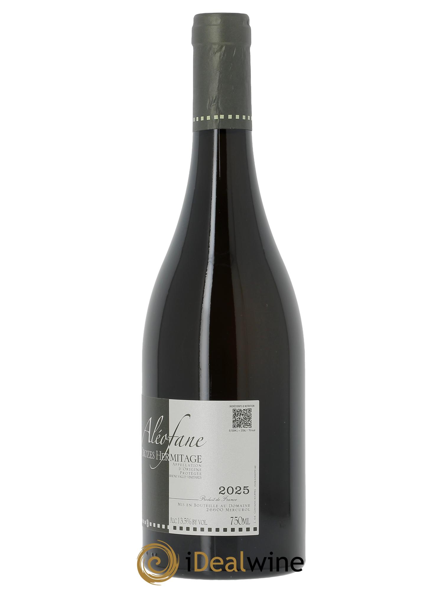 Crozes-Hermitage Aléofane (Domaine) 2025 - Lot de 1 bouteille - 1