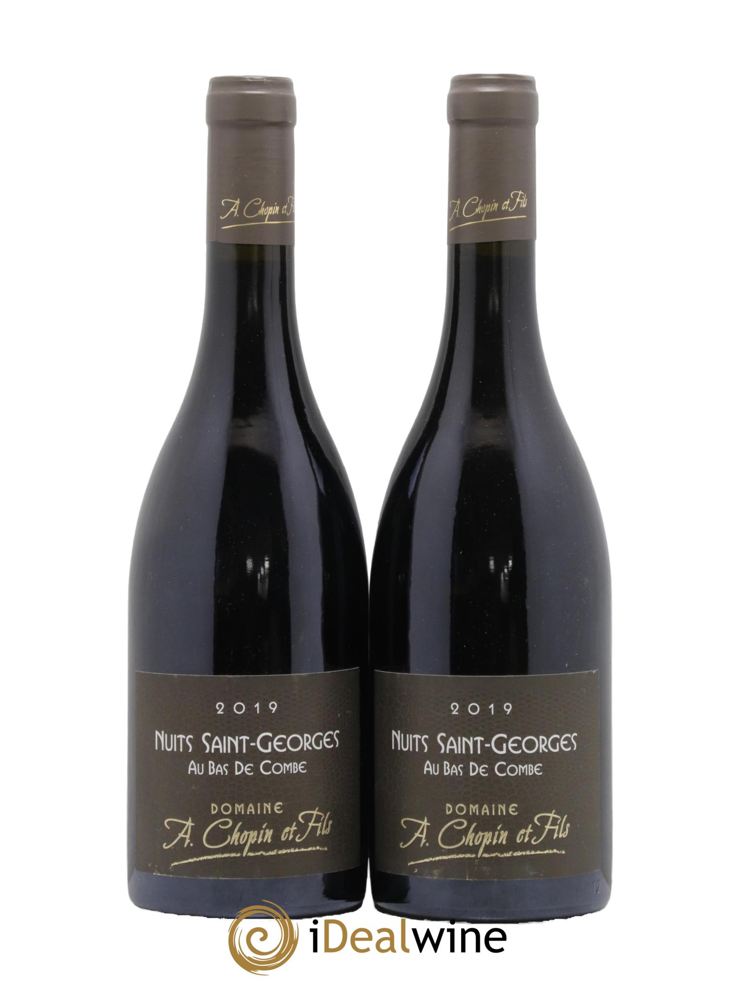 Nuits-Saint-Georges Les Bas de Combe Domaine Chpoin et Fils 2019 - Lot de 2 bouteilles - 0