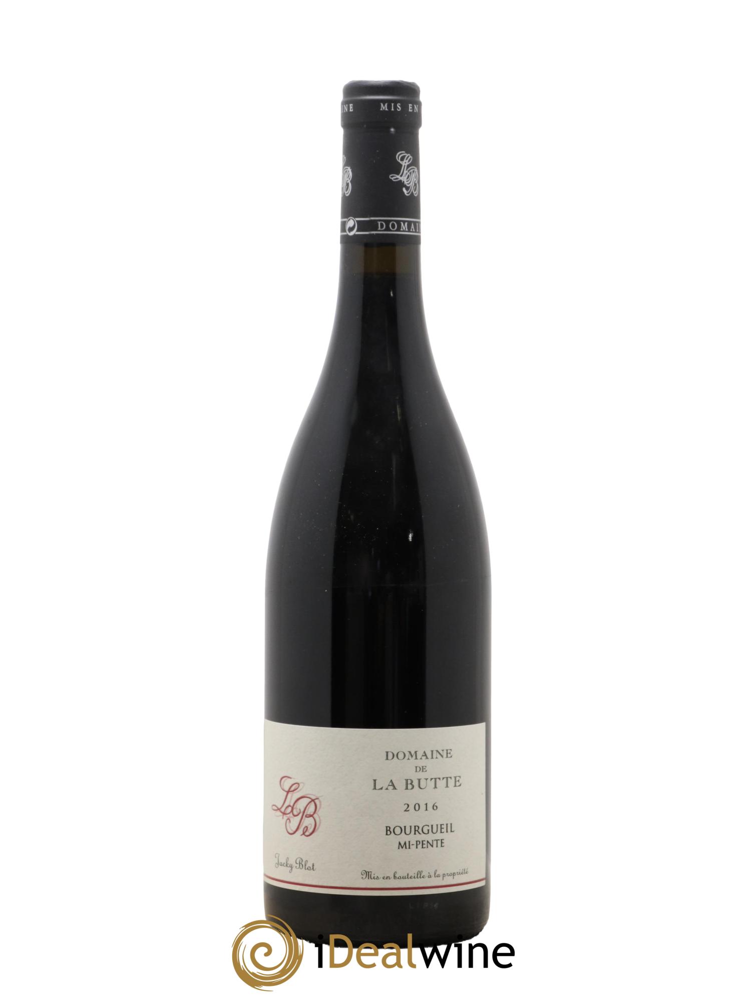 Bourgueil Mi-Pente Domaine de La Butte - Jacky Blot 2016 - Lot de 1 bouteille - 0
