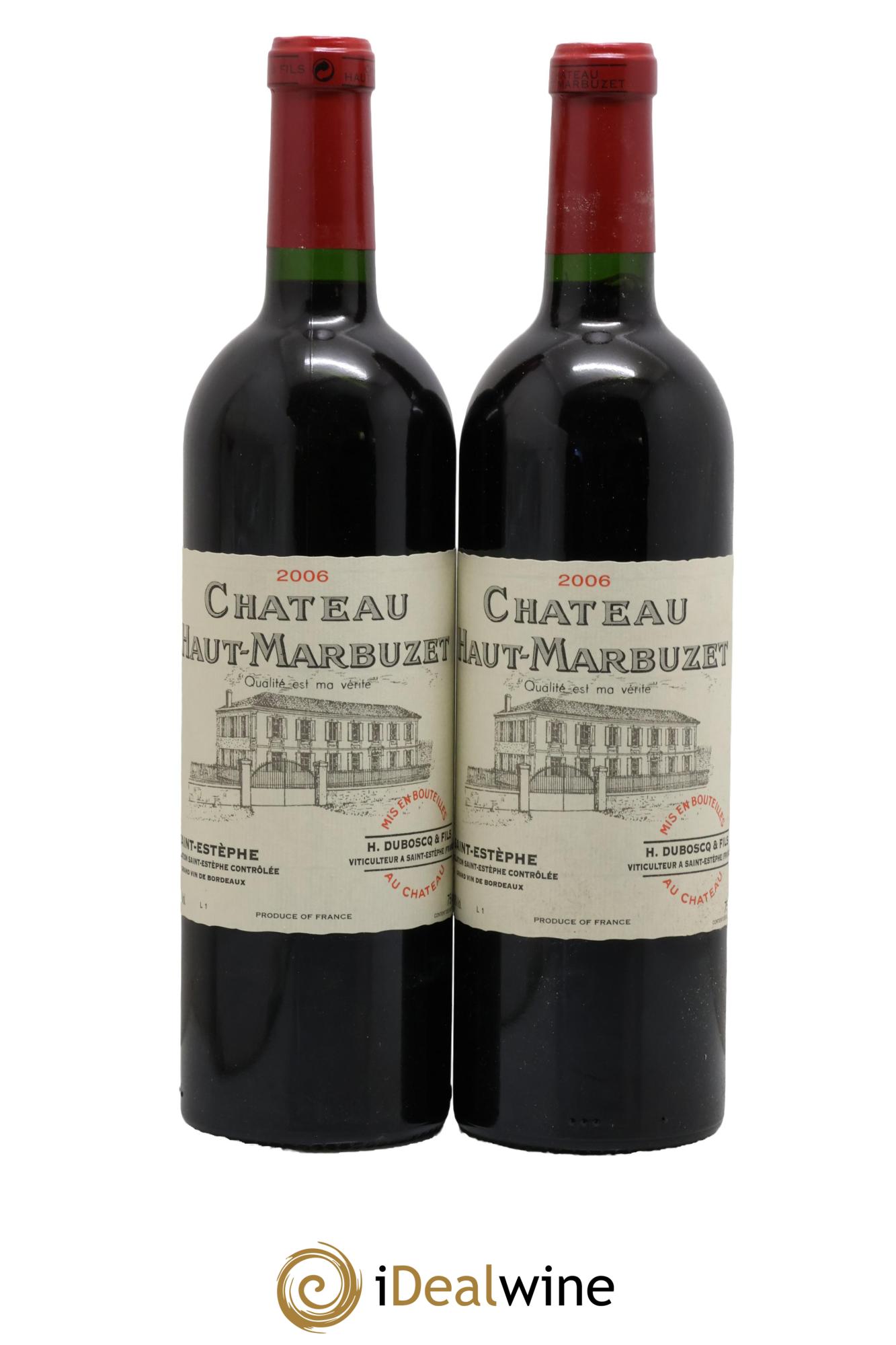 Château Haut Marbuzet 2006 - Posten von 2 Flaschen - 0