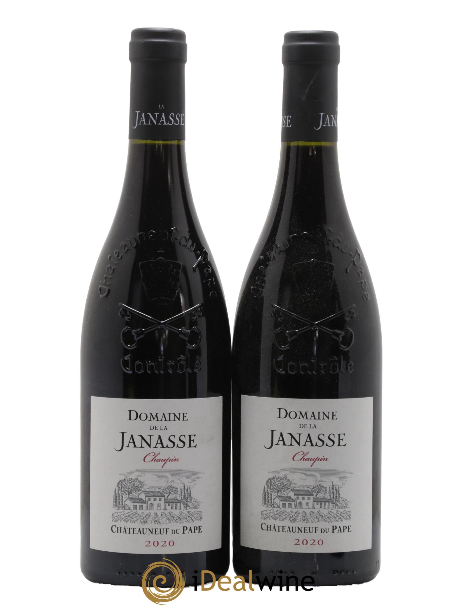 Châteauneuf-du-Pape Cuvée Chaupin La Janasse (Domaine de) 2020 - Lot de 2 bouteilles - 0