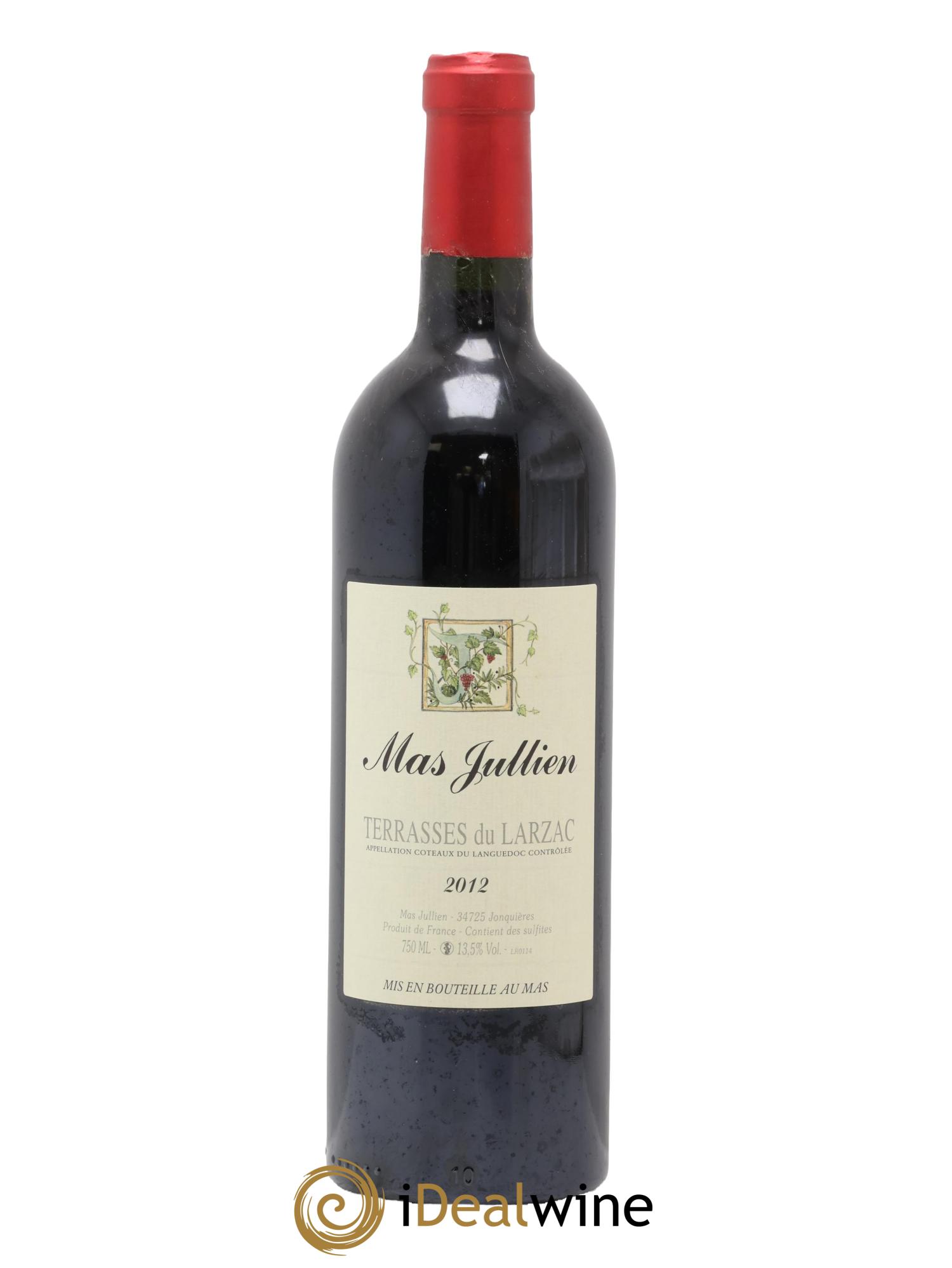 Coteaux du Languedoc - Terrasses du Larzac Mas Jullien Olivier Jullien 2012 - Lot de 1 bouteille - 0