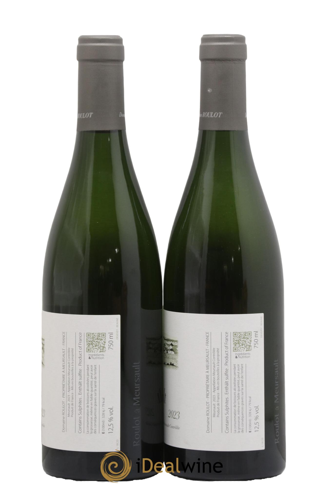 Meursault Roulot (Domaine) 2023 - Lotto di 2 bottiglie - 1