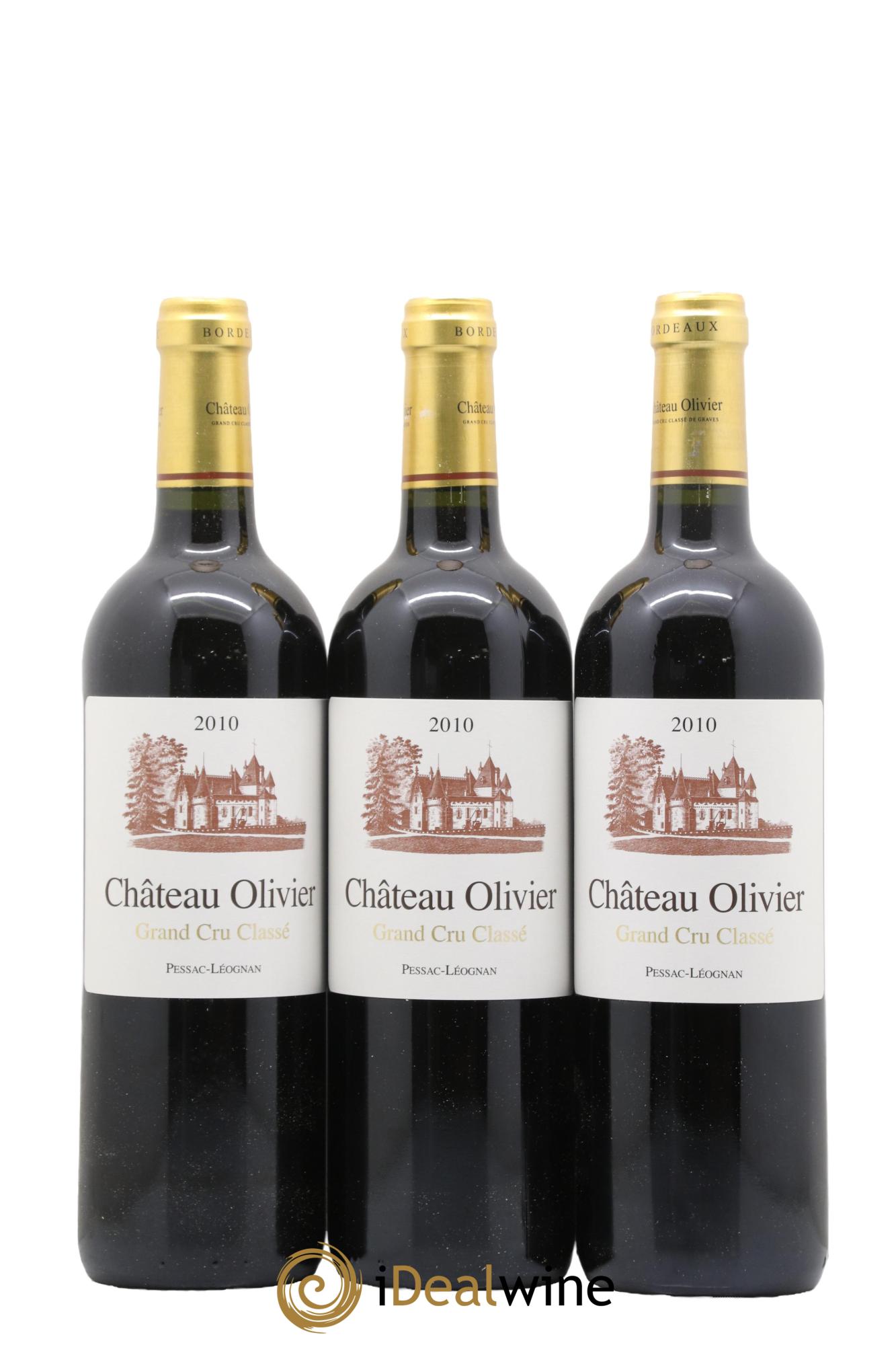 Château Olivier Cru Classé de Graves 2010 - Lotto di 6 bottiglie - 2