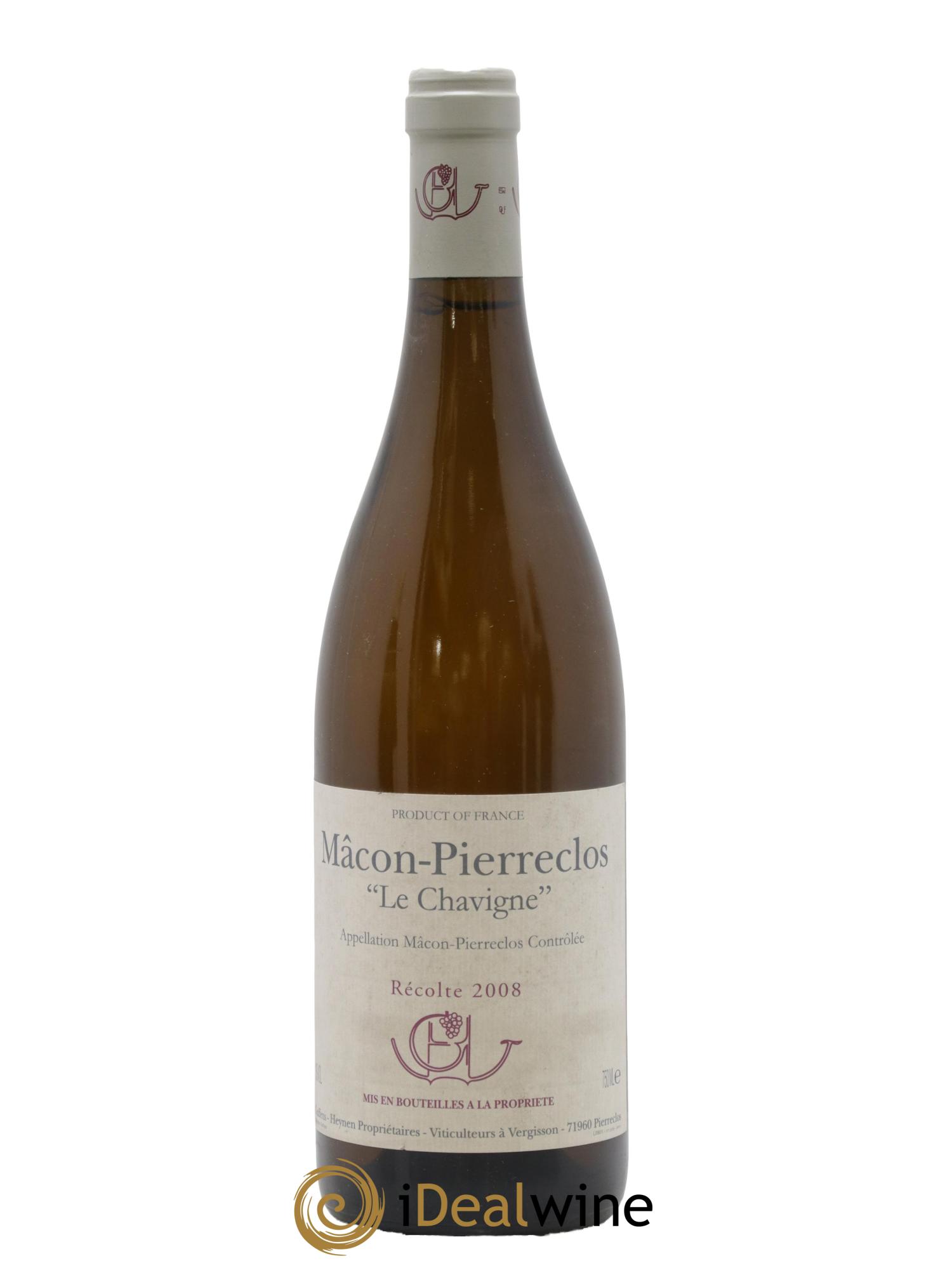 Mâcon-Pierreclos Le Chavigne Guffens-Heynen 2008 - Lot de 1 bouteille - 0