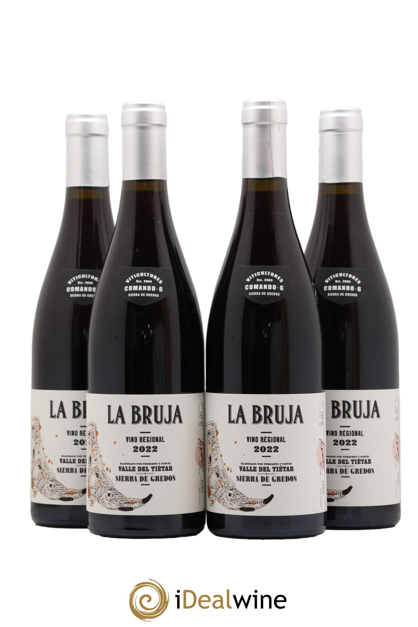 Vinos de Madrid DO Comando G La Bruja de Rozas 2022 - Lot de 4 bouteilles - 0