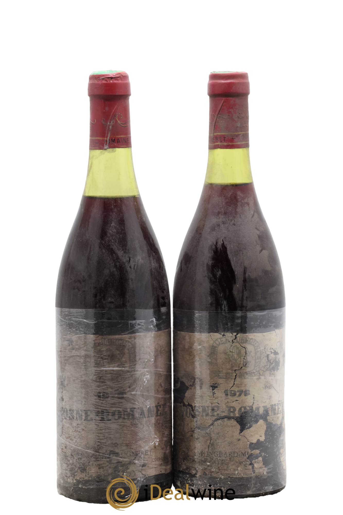 Vosne-Romanée Mongeard-Mugneret (Domaine) 1976 - Lot de 2 bouteilles - 0