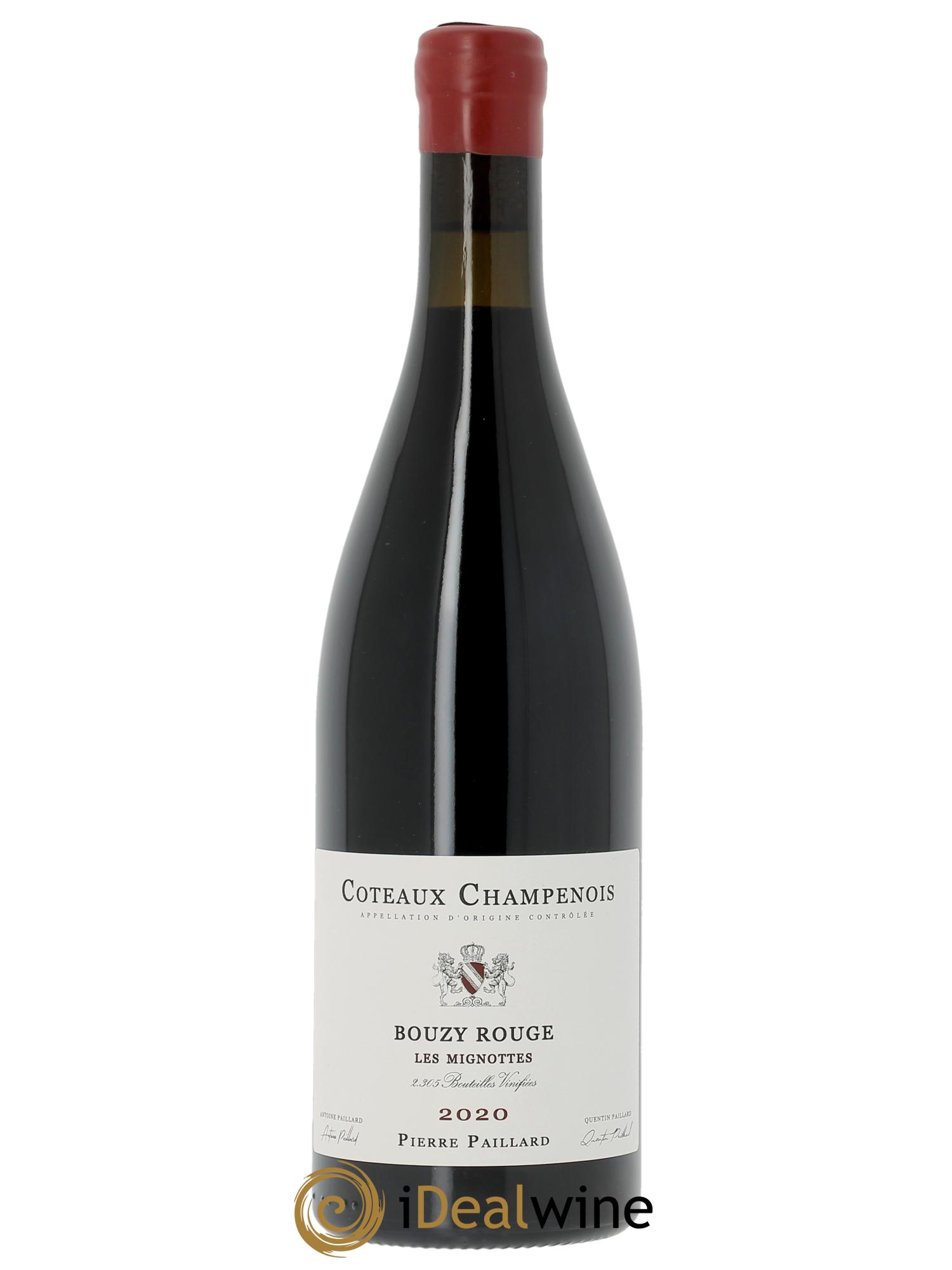 Coteaux Champenois Les Mignottes Pierre Paillard 2020 - Lot de 1 bouteille - 0