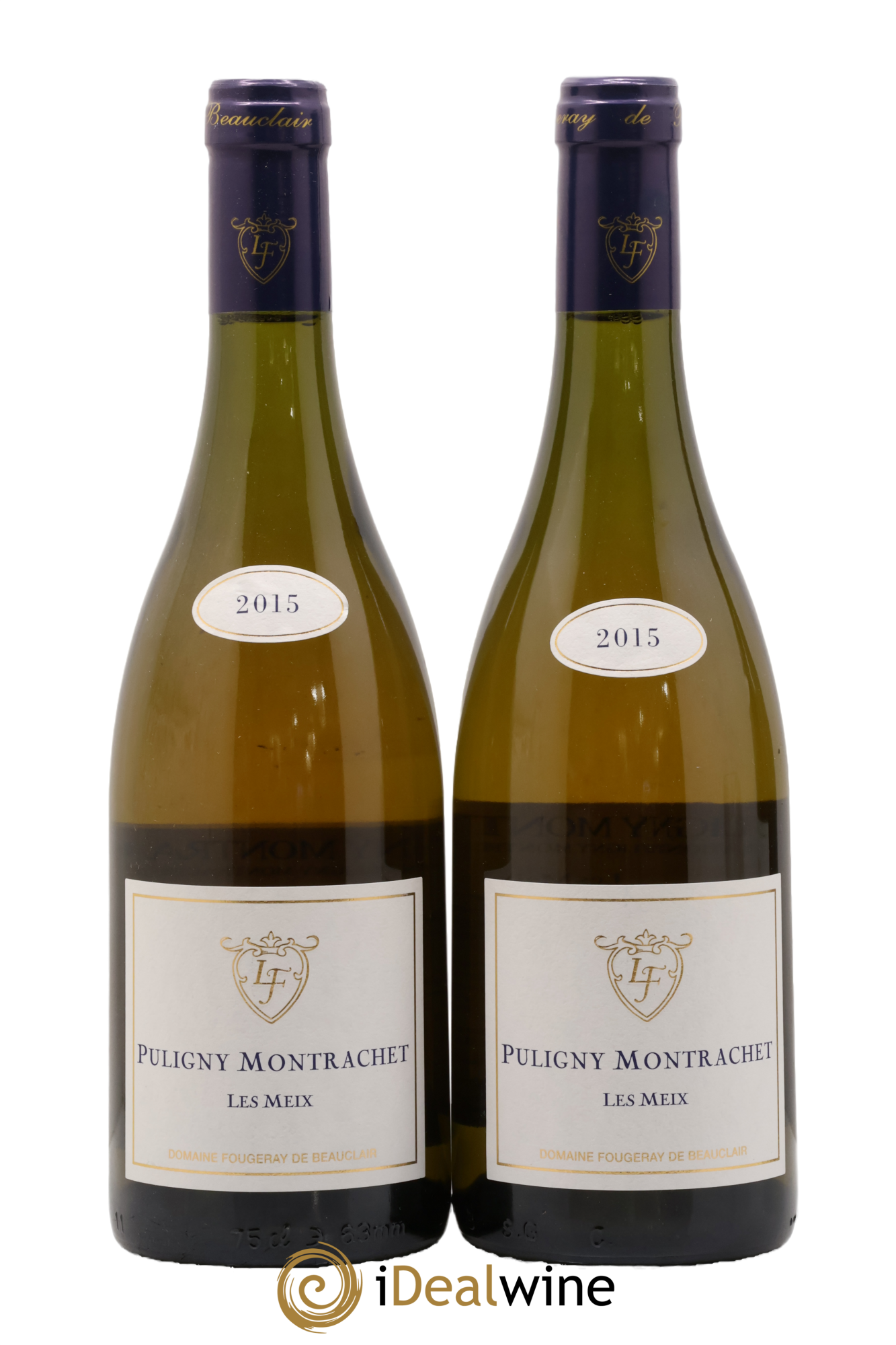 Puligny-Montrachet Les Meix Fougeray de Beauclair 2015 - Lot de 2 bouteilles - 0