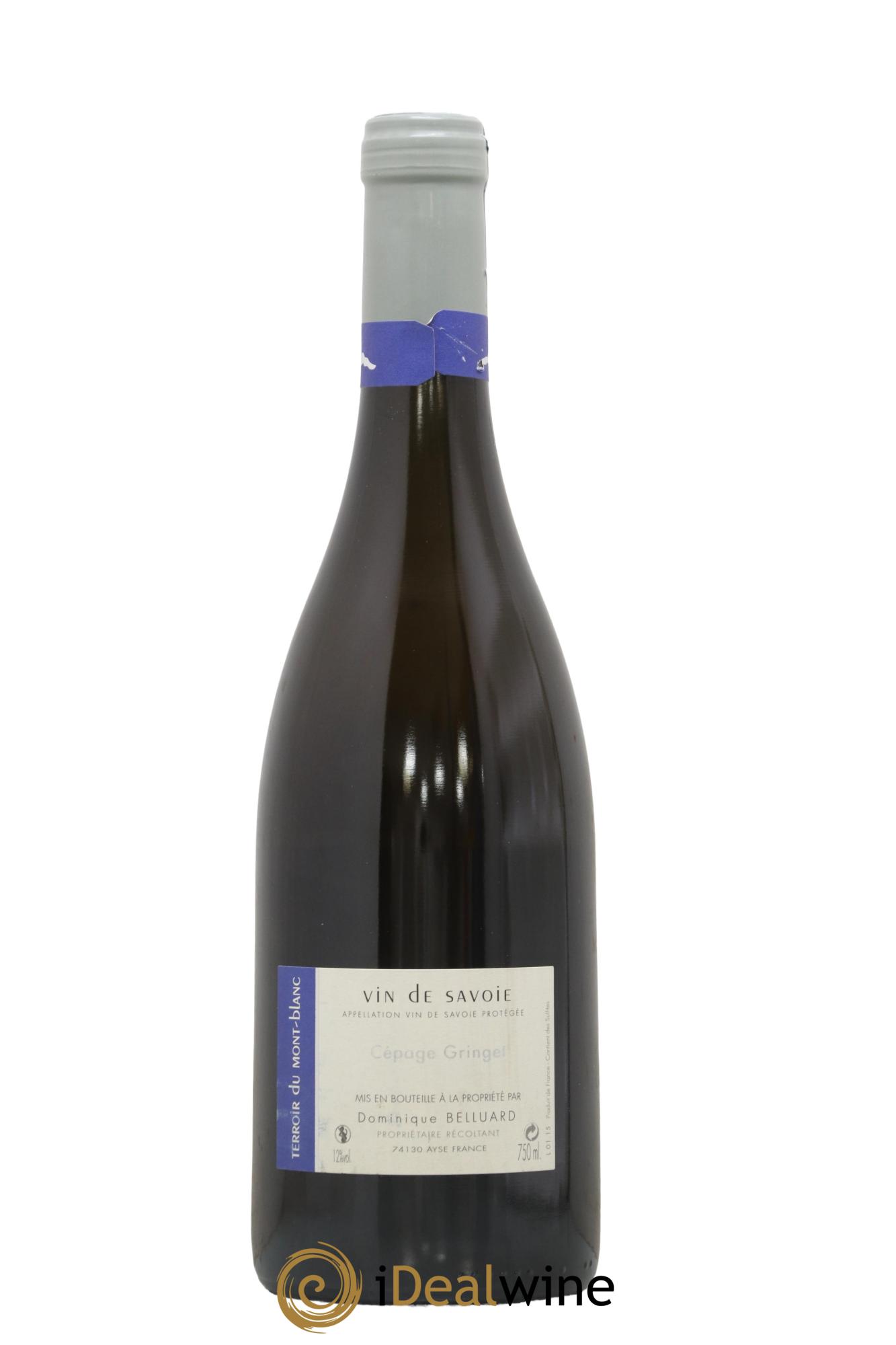 Vin de Savoie Les Alpes Domaine Belluard 2015 - Lot de 1 bouteille - 1