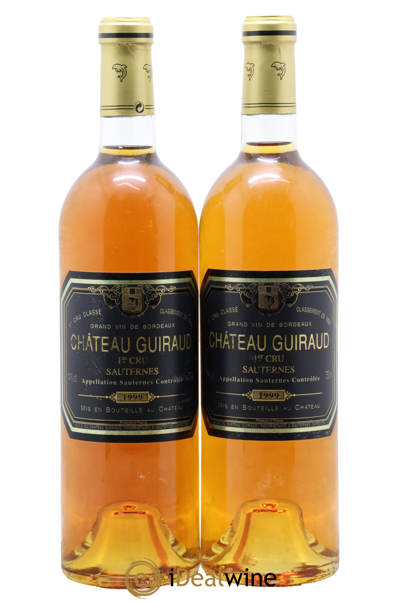 Château Guiraud 1er Grand Cru Classé 1999 - Lot de 2 bouteilles - 0