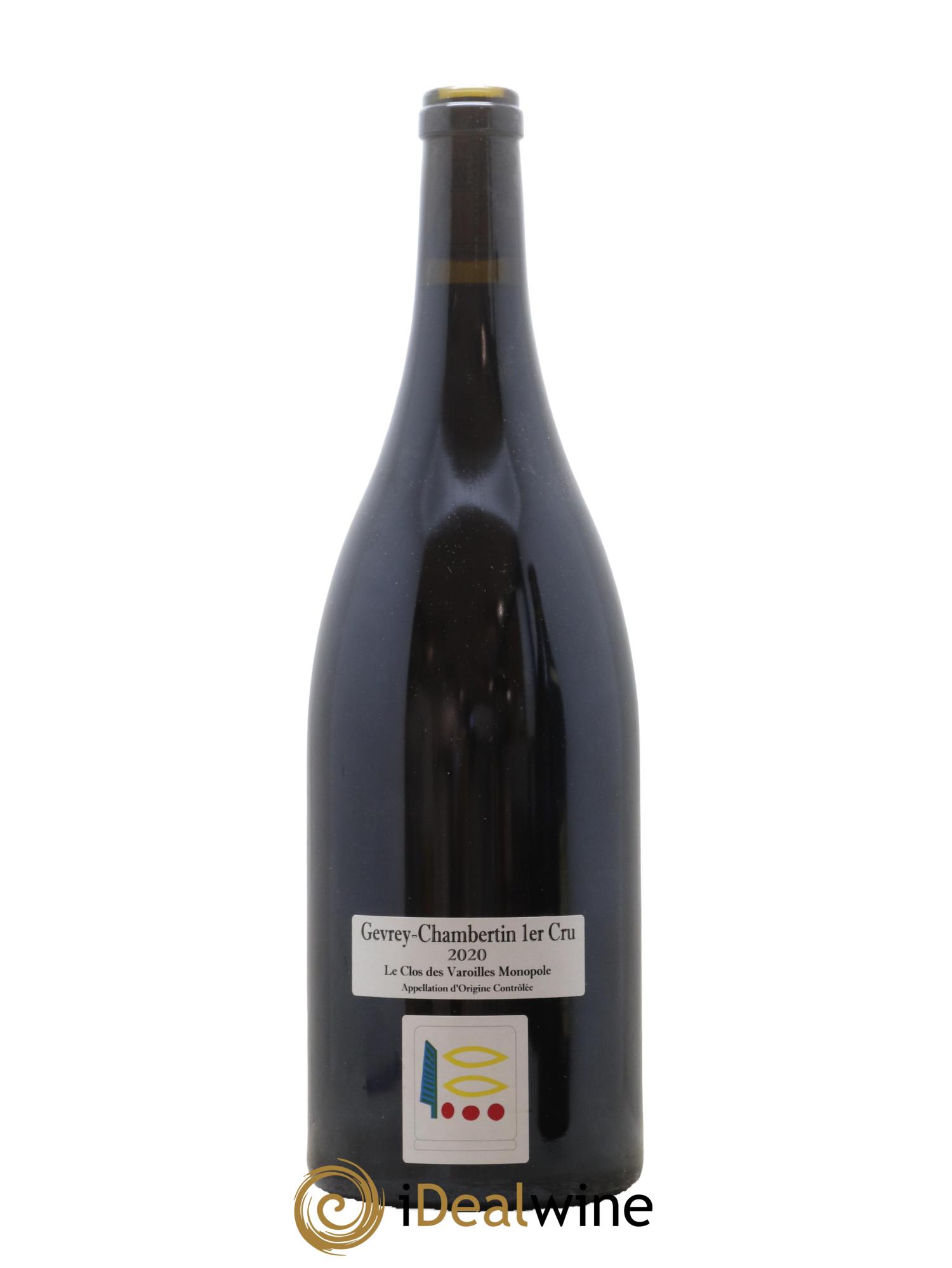 Gevrey-Chambertin 1er Cru Le Clos des Varoilles Monopole Prieuré Roch 2020 - Lot de 1 magnum - 0