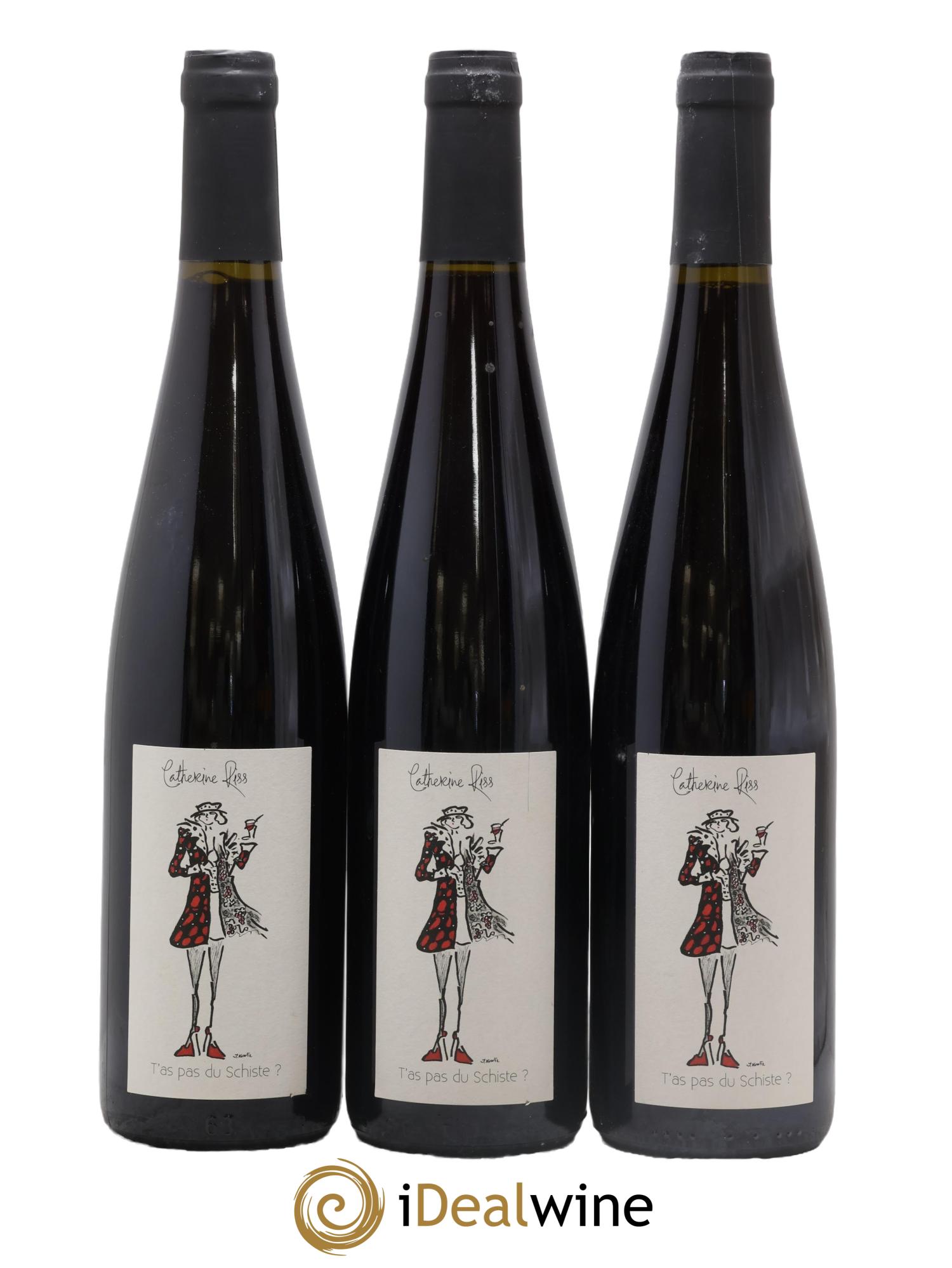 Alsace T'as Pas du Schistes Riss 2019 - Posten von 3 Flaschen - 0