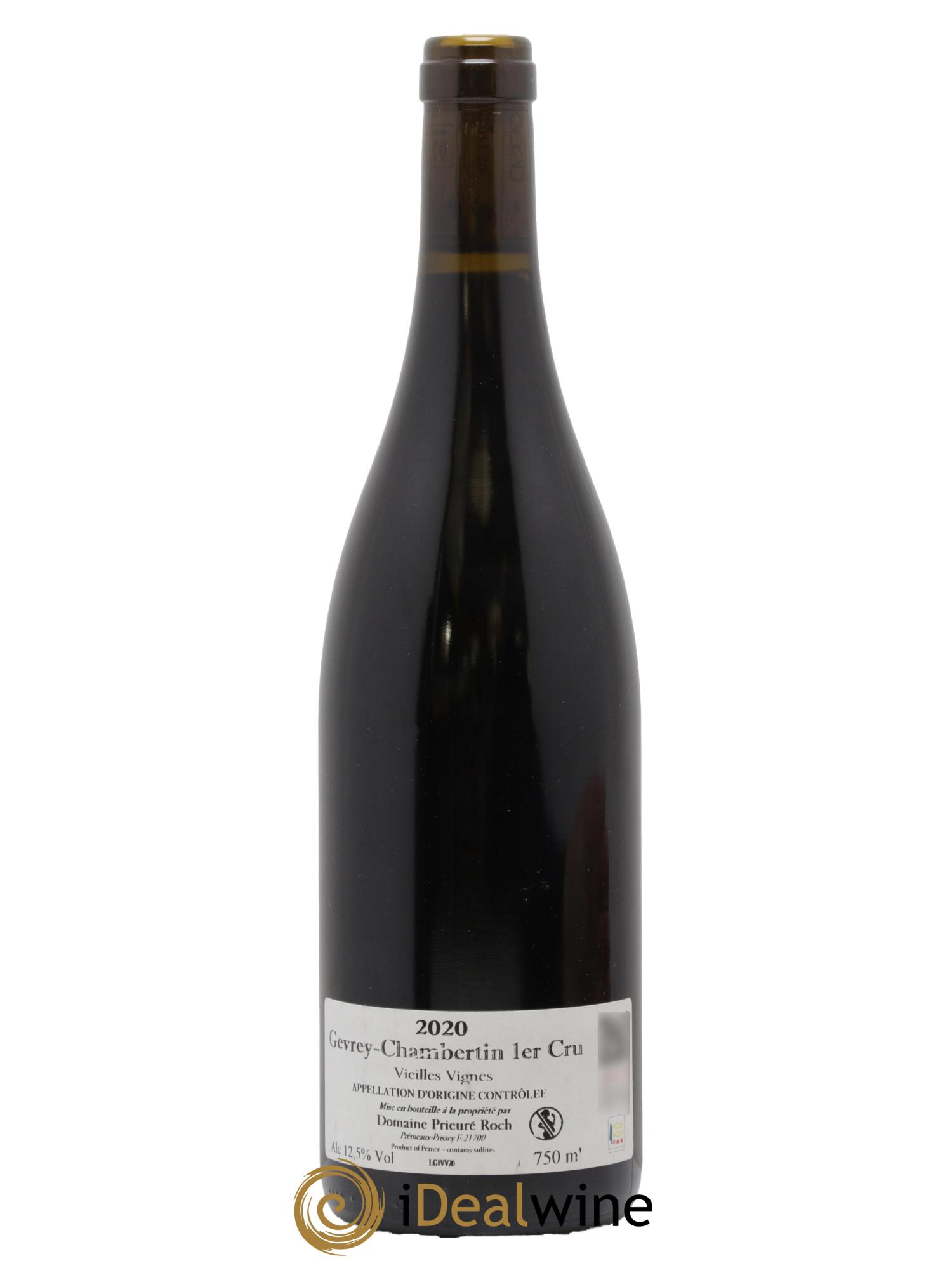 Gevrey-Chambertin  1er Cru Vieilles Vignes Prieuré Roch 2020 - Lot de 1 bouteille - 1