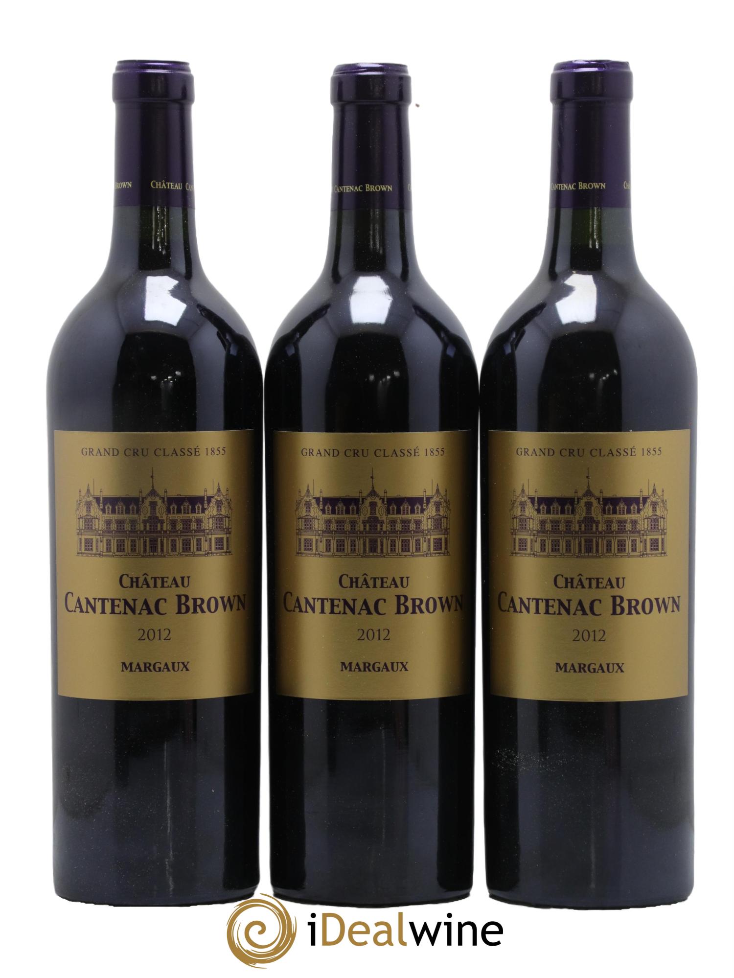 Château Cantenac Brown 3ème Grand Cru Classé 2012 - Lot de 6 bouteilles - 2